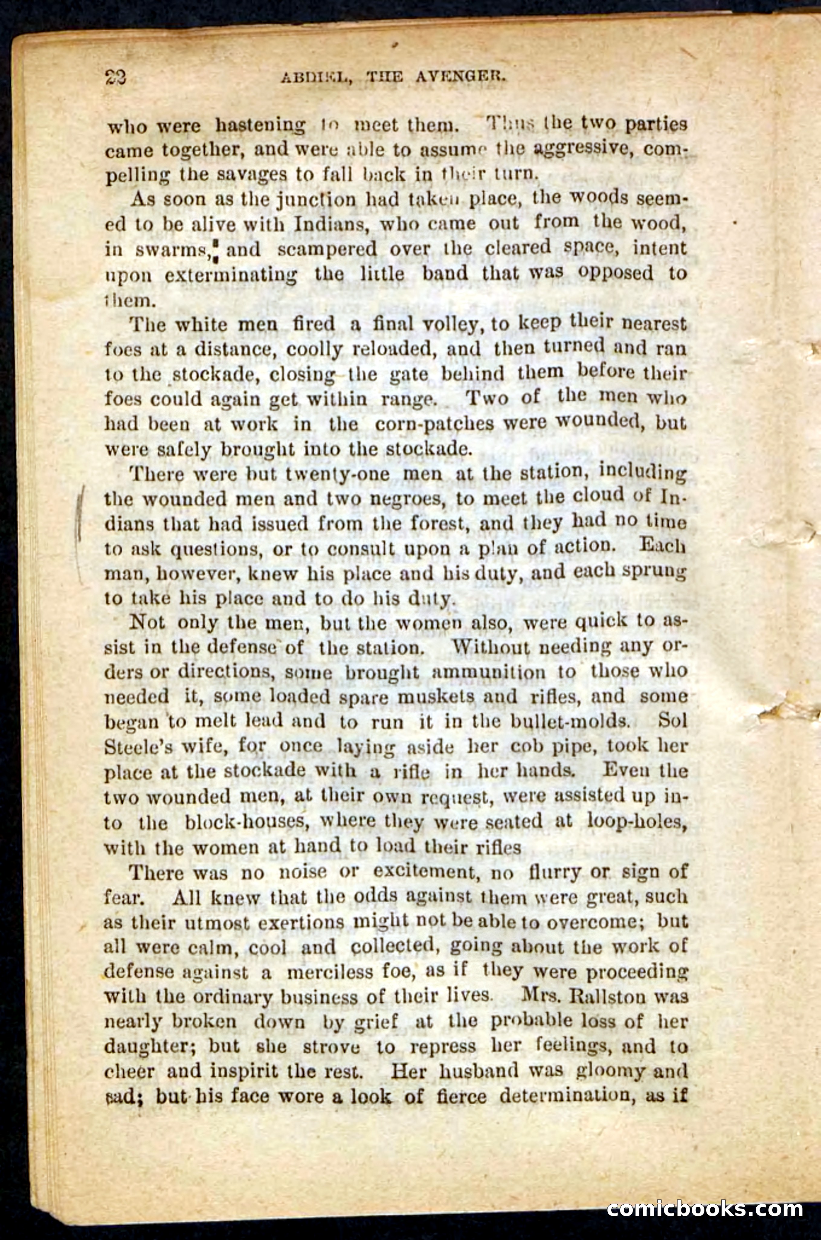Beadle's Pocket Novels No. 117: Abdiel, the Avenger — page 18 of 100