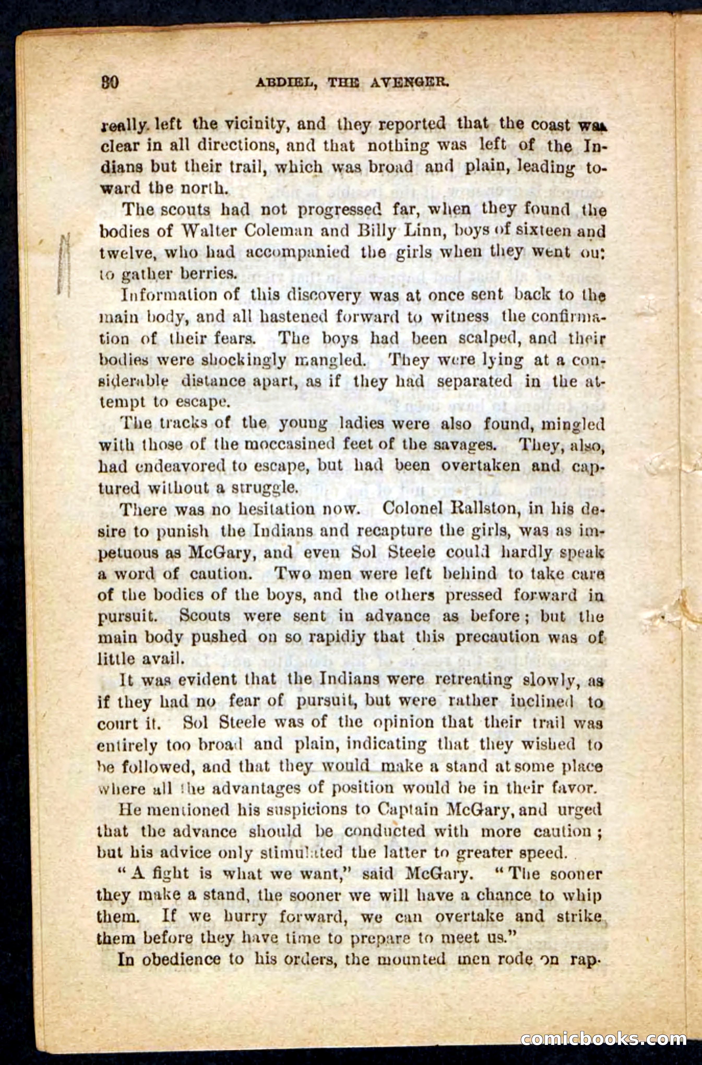 Beadle's Pocket Novels No. 117: Abdiel, the Avenger — page 26 of 100