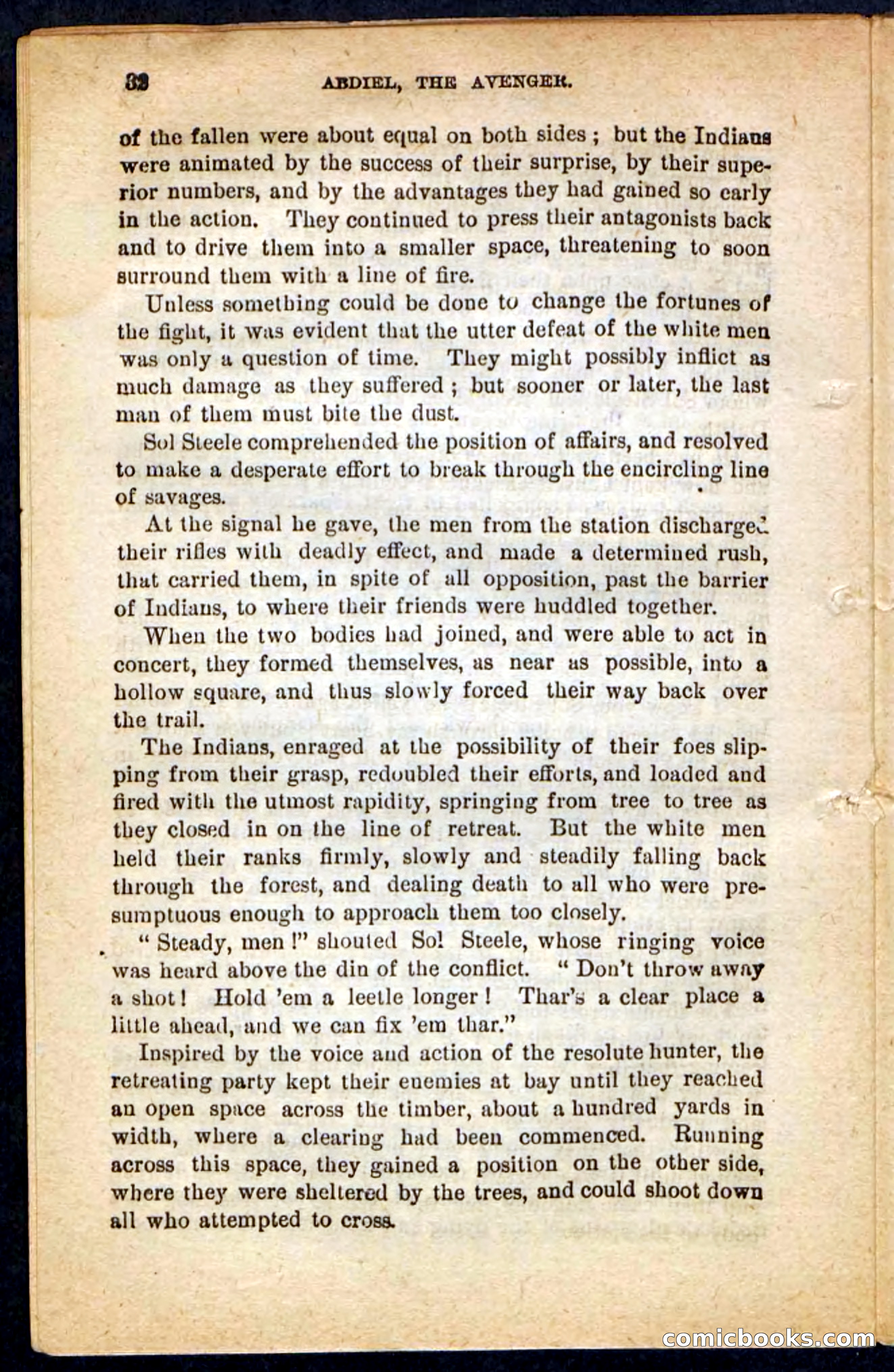 Beadle's Pocket Novels No. 117: Abdiel, the Avenger — page 28 of 100