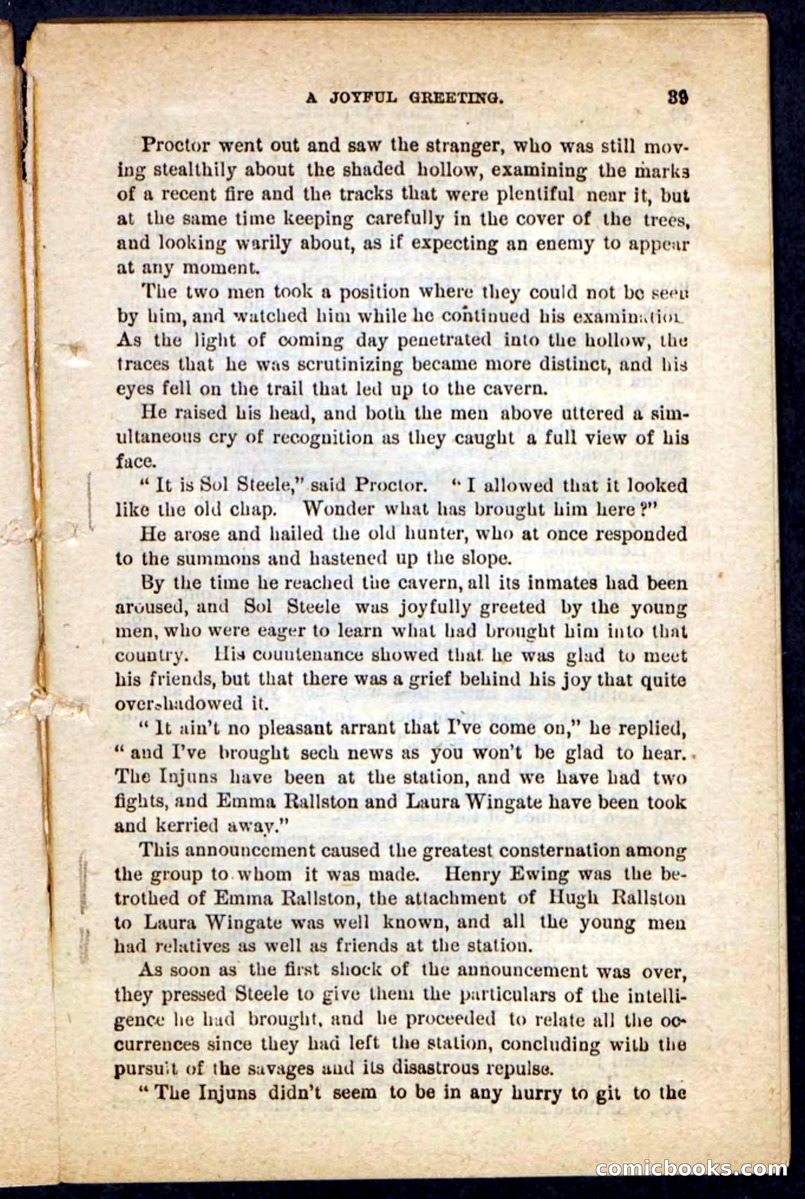 Beadle's Pocket Novels No. 117: Abdiel, the Avenger — page 35 of 100