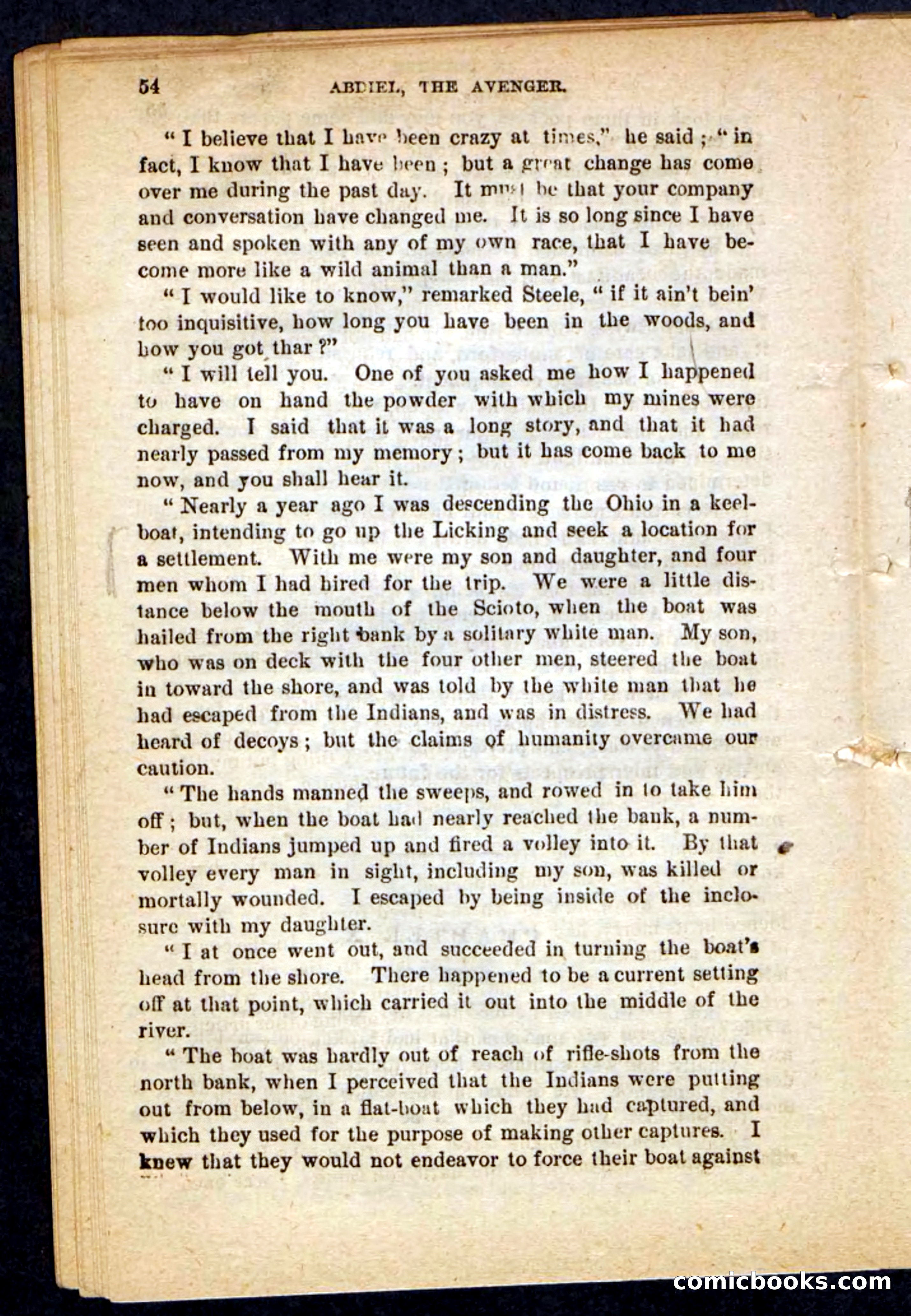Beadle's Pocket Novels No. 117: Abdiel, the Avenger — page 50 of 100