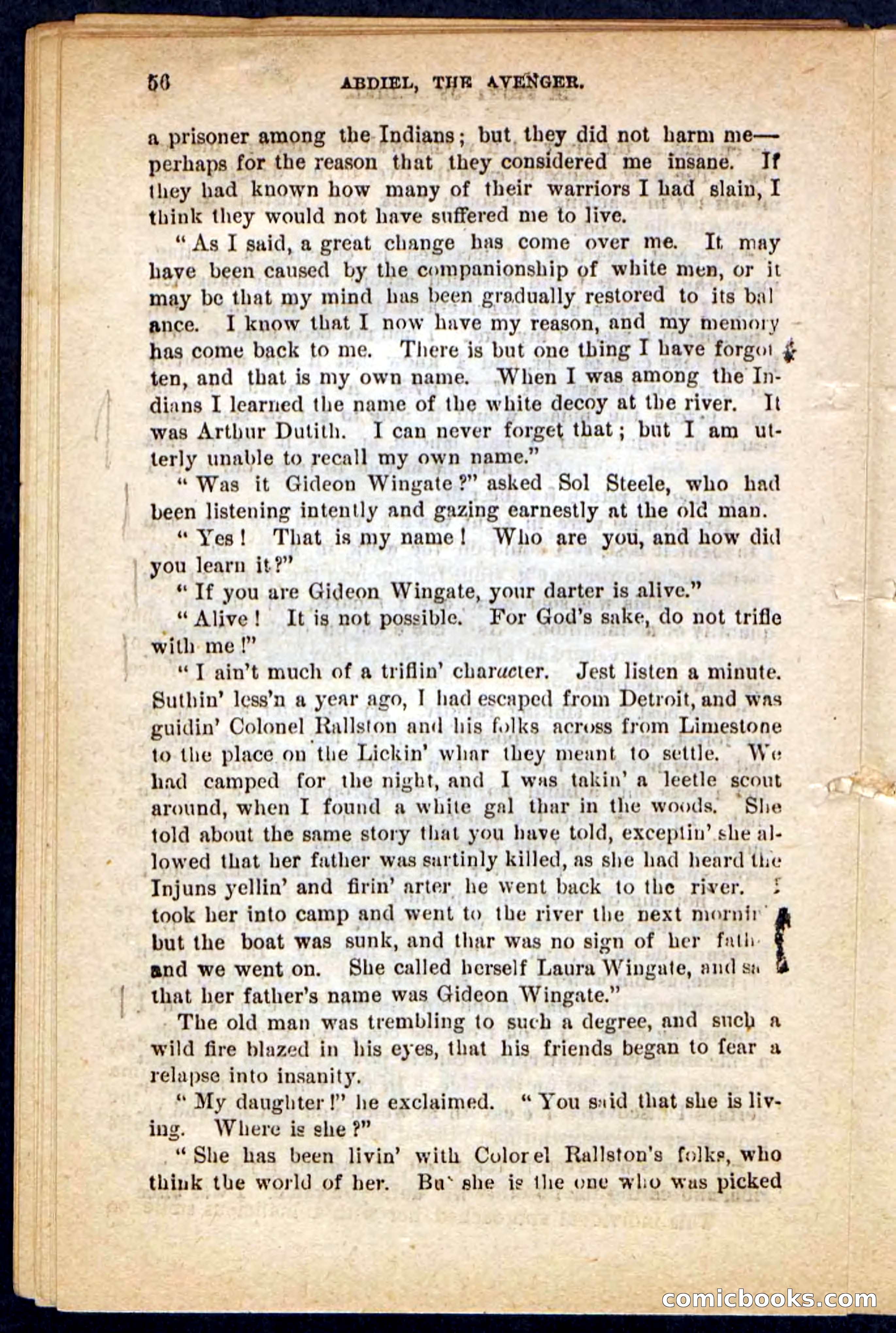 Beadle's Pocket Novels No. 117: Abdiel, the Avenger — page 52 of 100