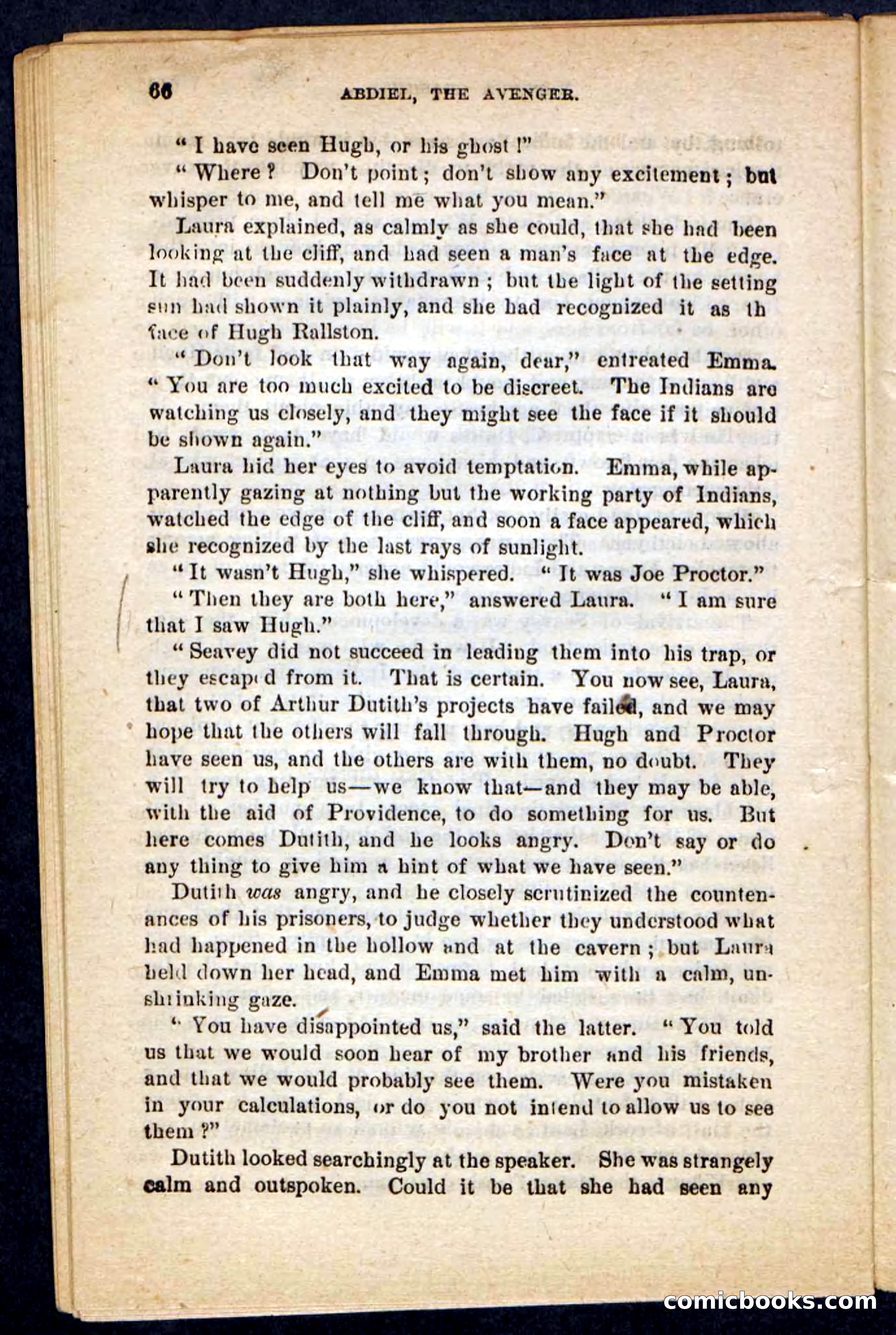 Beadle's Pocket Novels No. 117: Abdiel, the Avenger — page 62 of 100