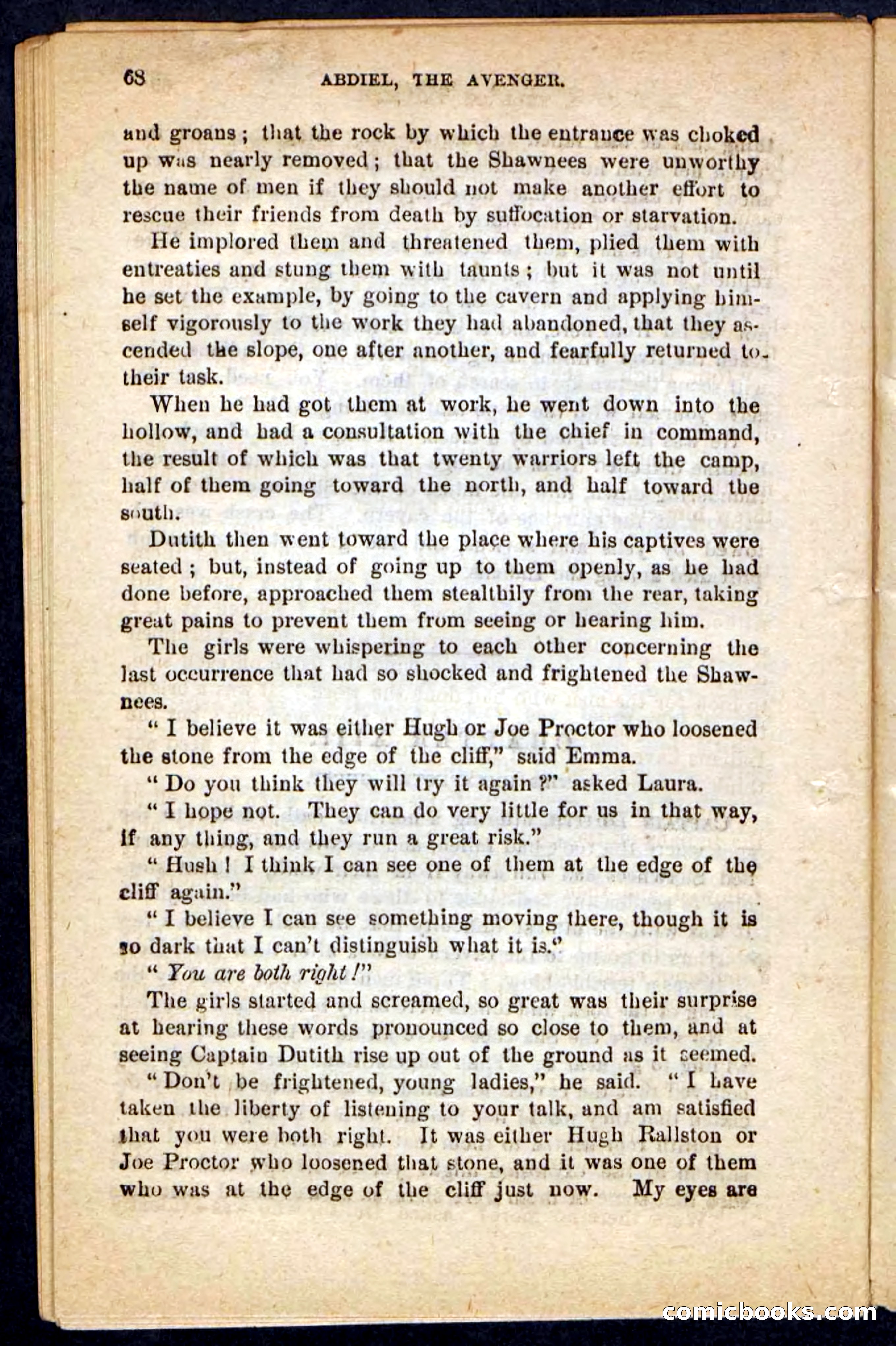 Beadle's Pocket Novels No. 117: Abdiel, the Avenger — page 64 of 100