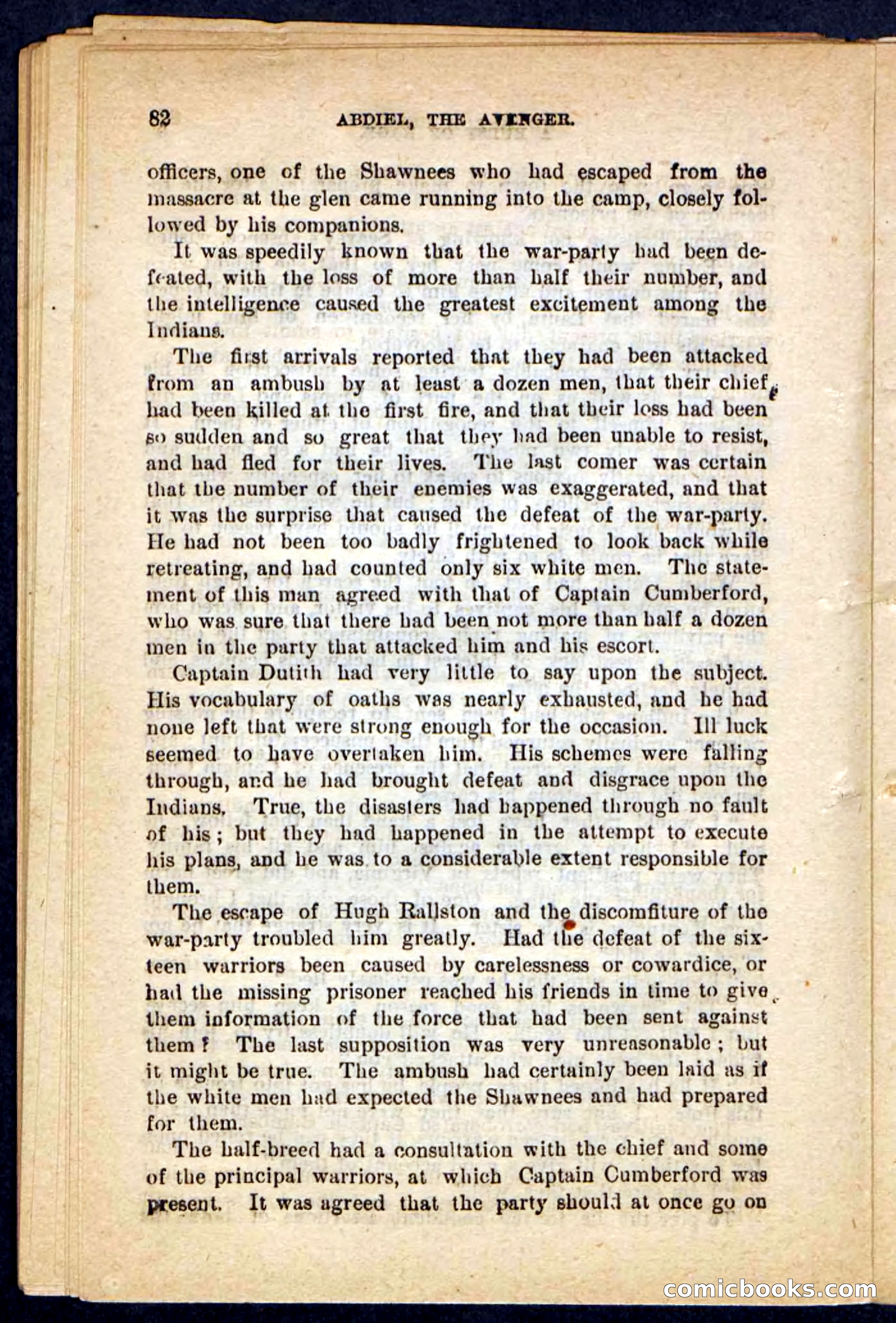 Beadle's Pocket Novels No. 117: Abdiel, the Avenger — page 78 of 100