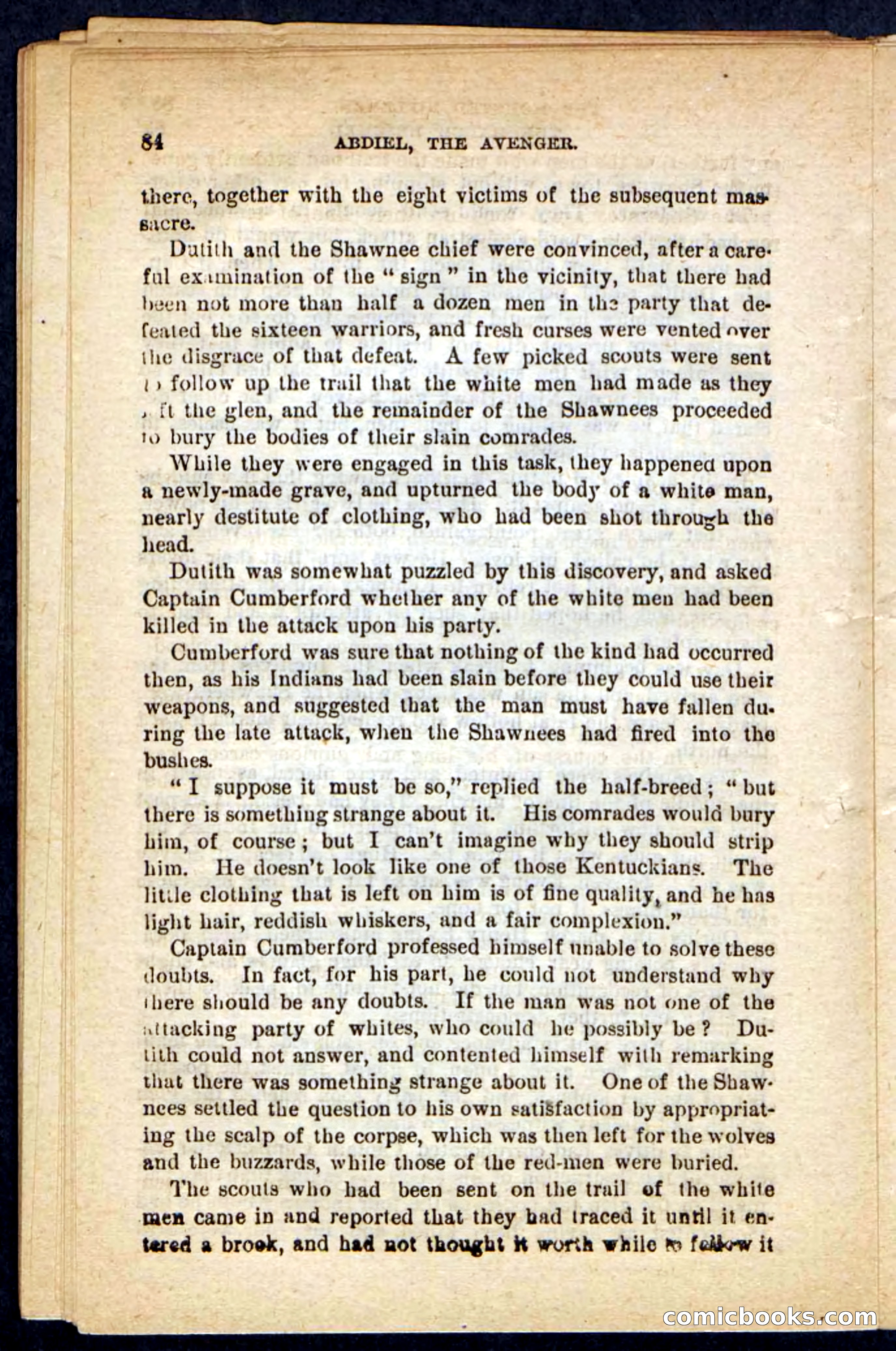 Beadle's Pocket Novels No. 117: Abdiel, the Avenger — page 80 of 100