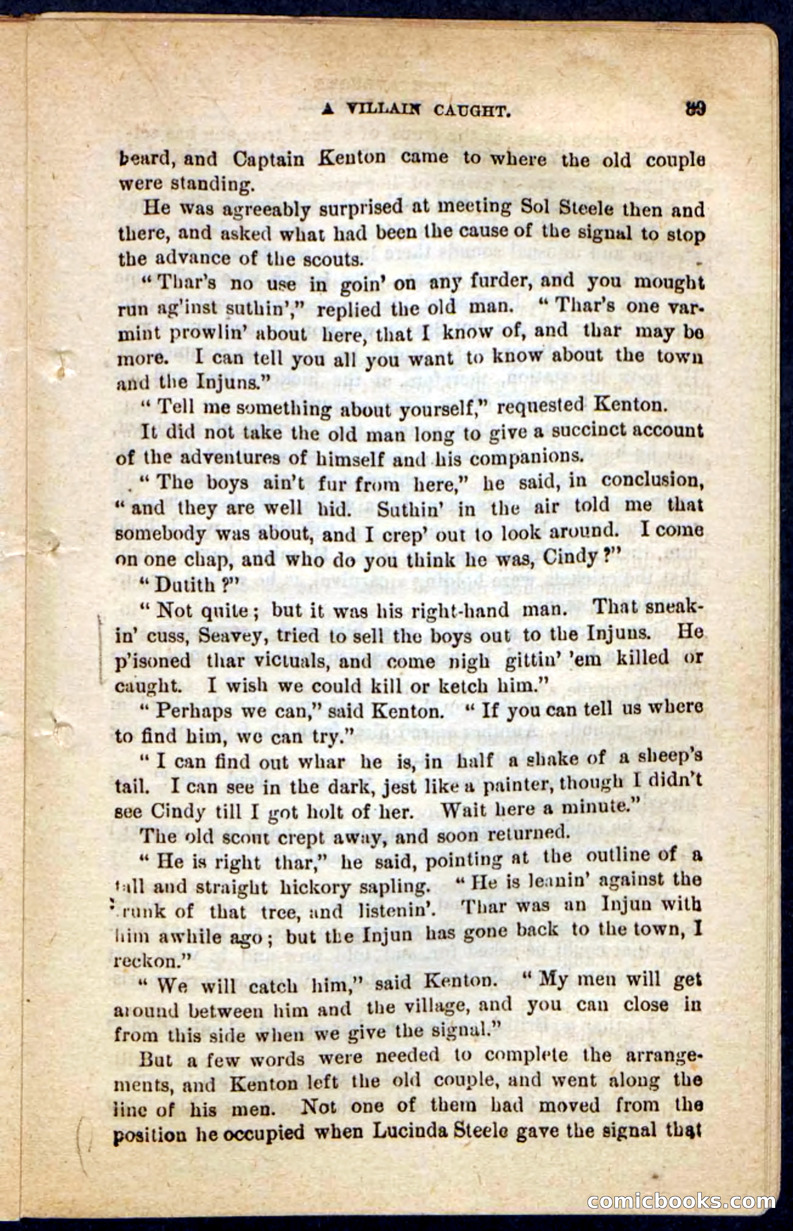 Beadle's Pocket Novels No. 117: Abdiel, the Avenger — page 85 of 100