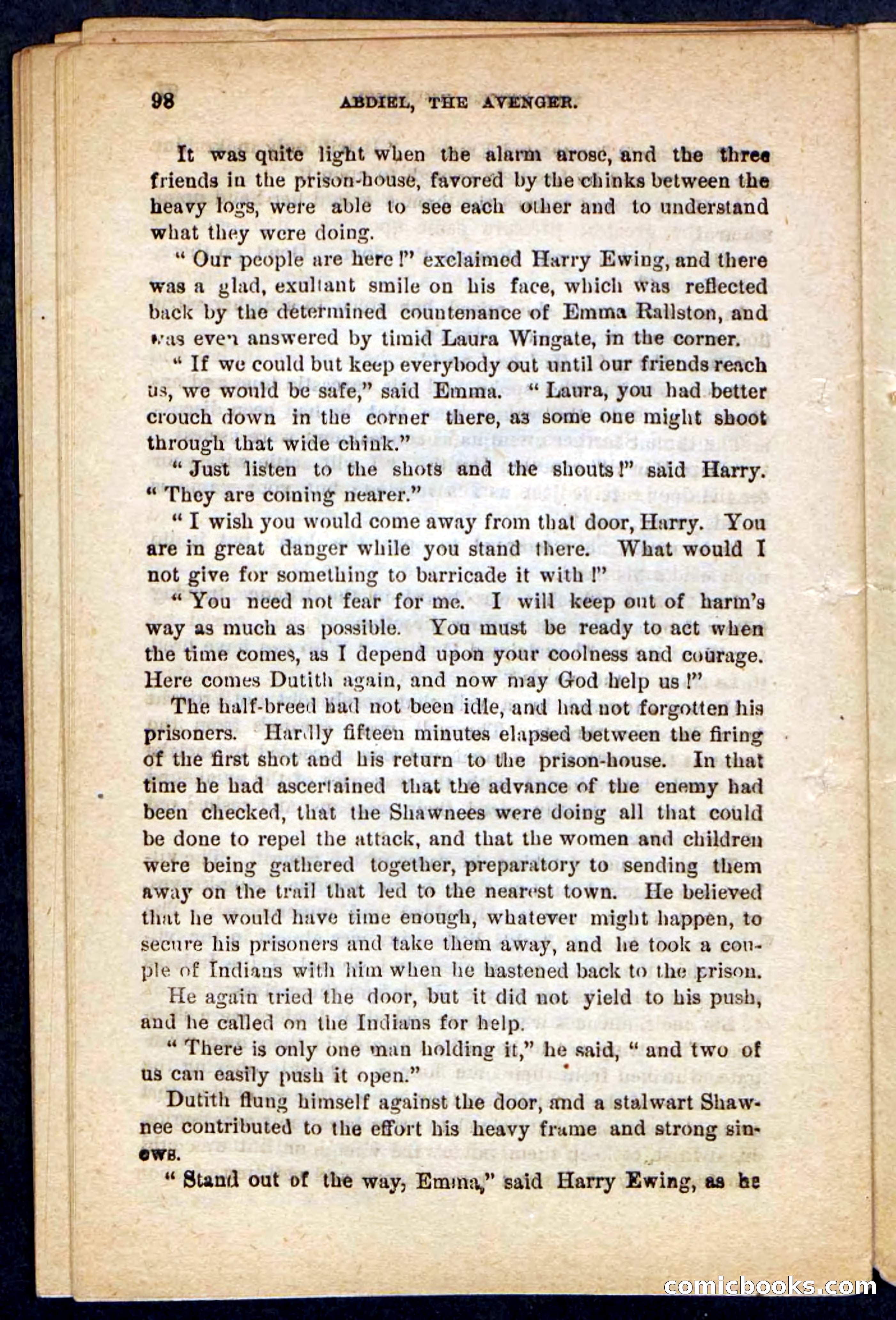 Beadle's Pocket Novels No. 117: Abdiel, the Avenger — page 94 of 100