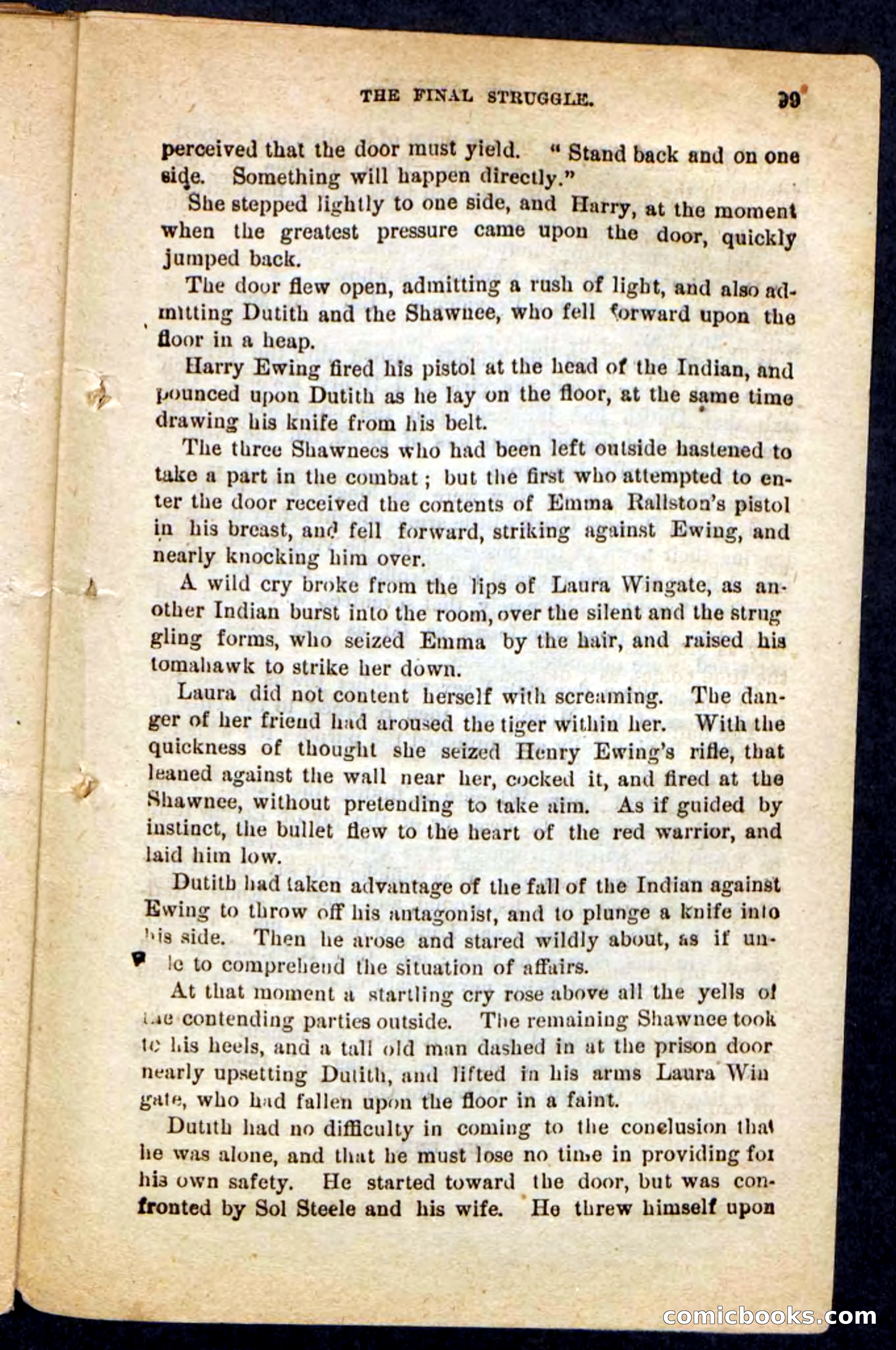 Beadle's Pocket Novels No. 117: Abdiel, the Avenger — page 95 of 100
