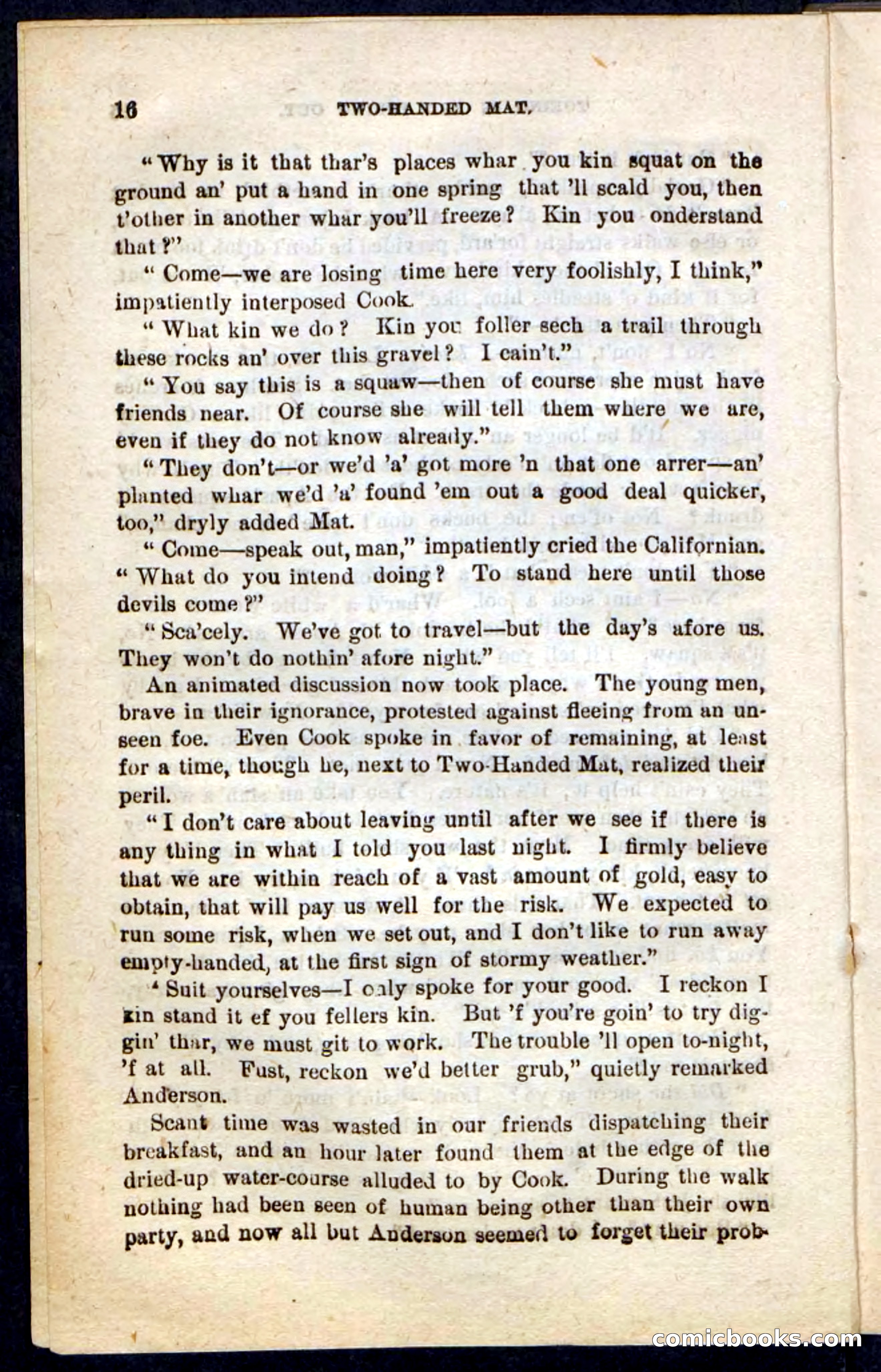 Two-Handed Man — page 12 of 100