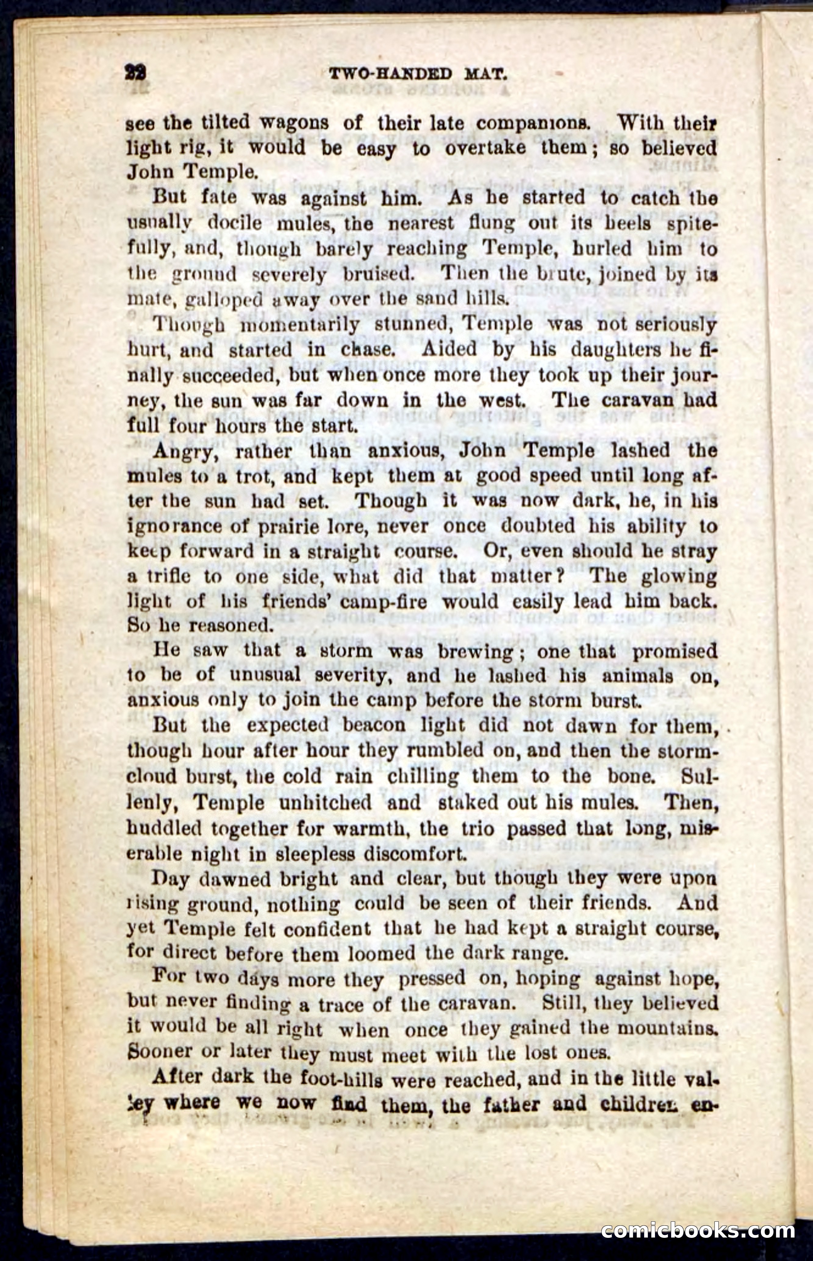 Two-Handed Man — page 18 of 100