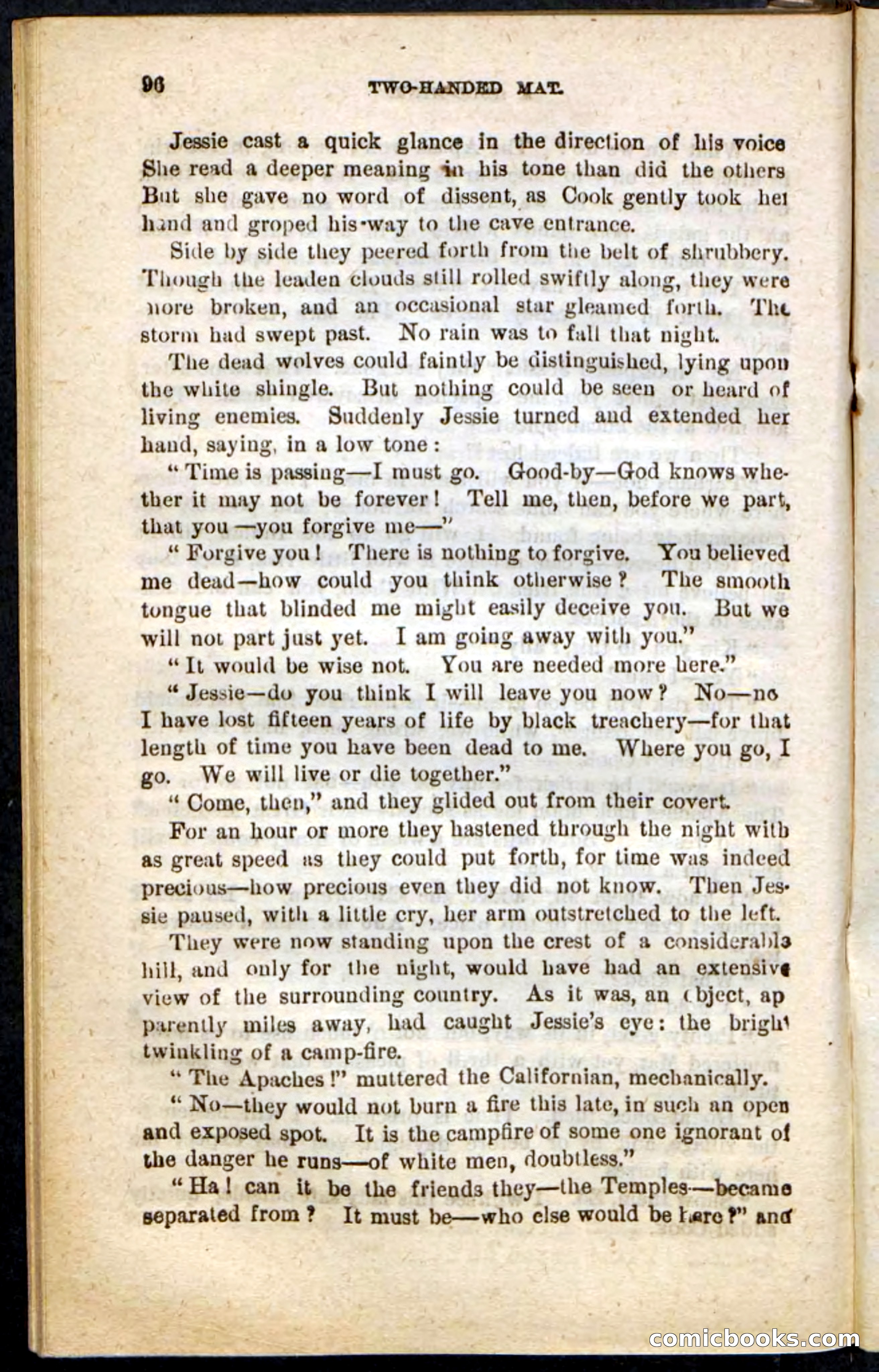Two-Handed Man — page 92 of 100