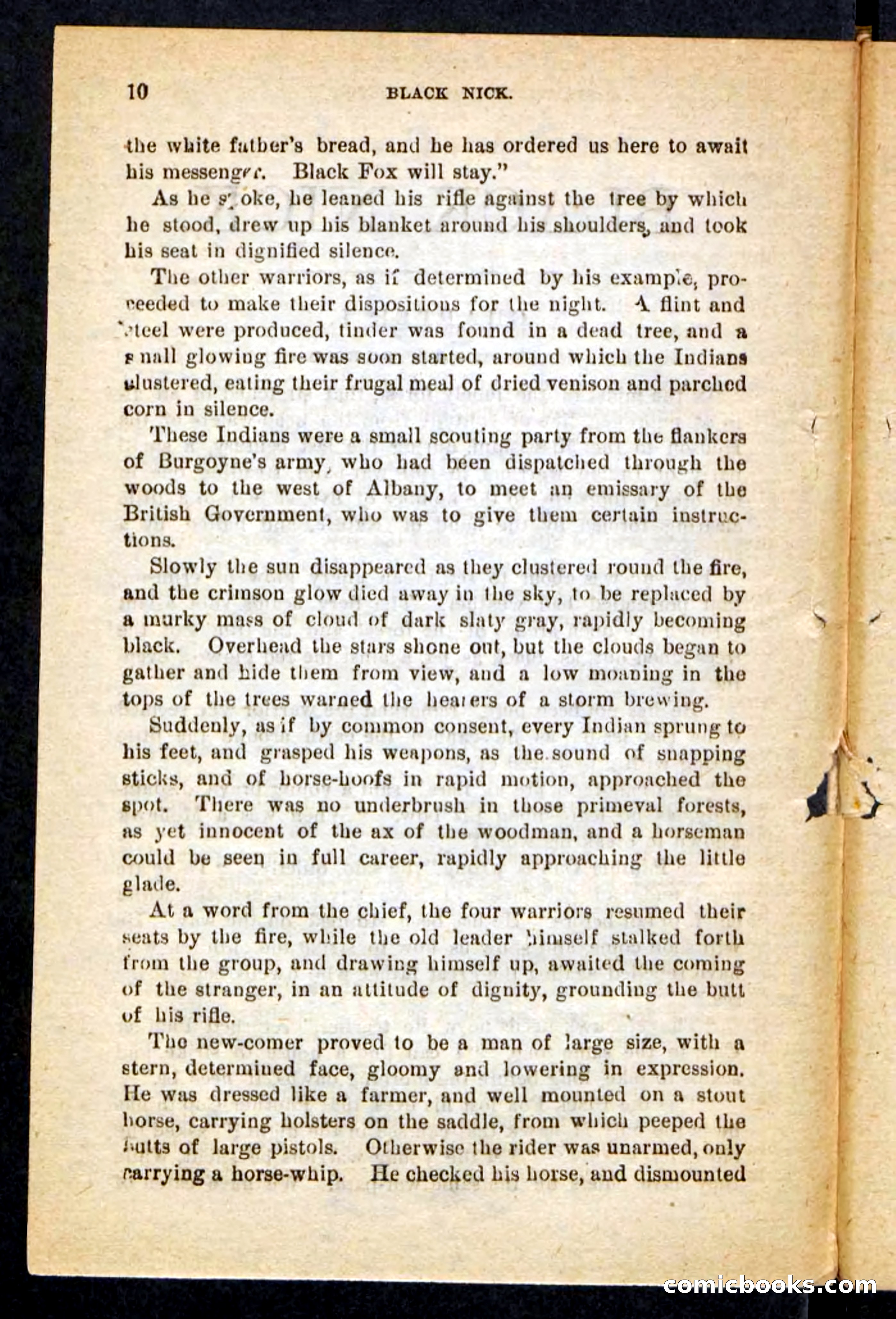 Beadle's Pocket Novels No. 121: Black Nick — page 6 of 100