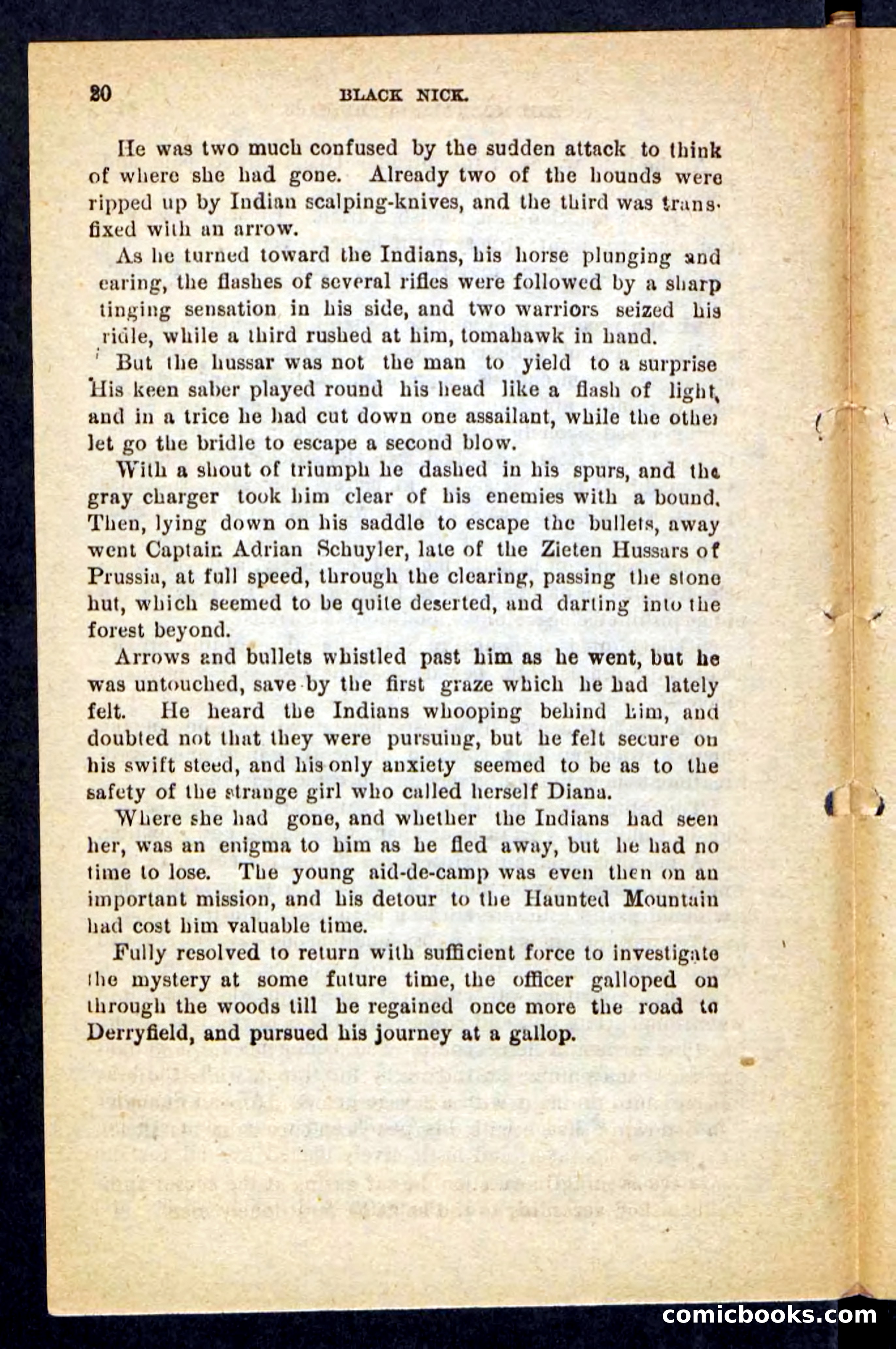 Beadle's Pocket Novels No. 121: Black Nick — page 16 of 100
