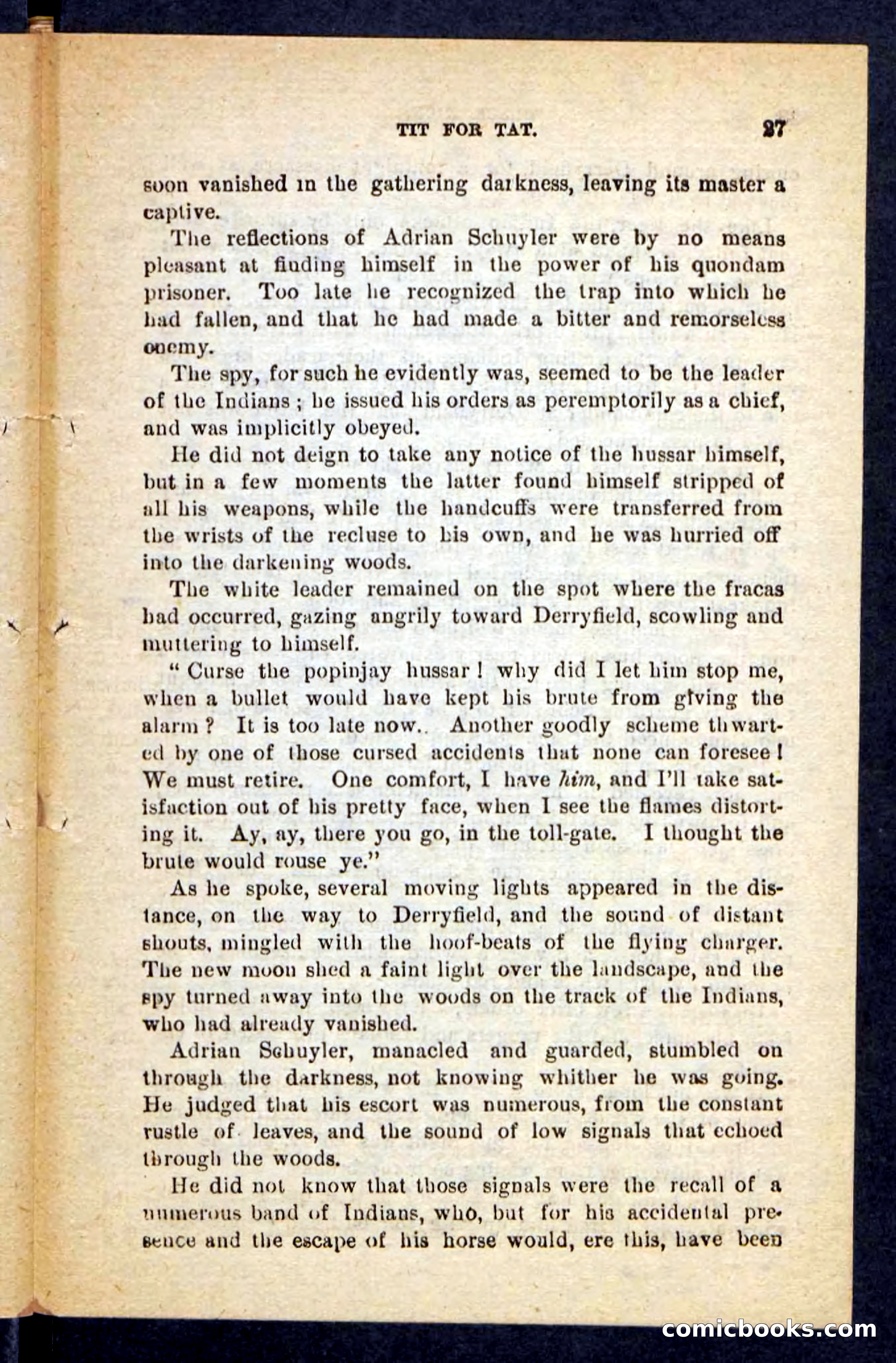 Beadle's Pocket Novels No. 121: Black Nick — page 23 of 100