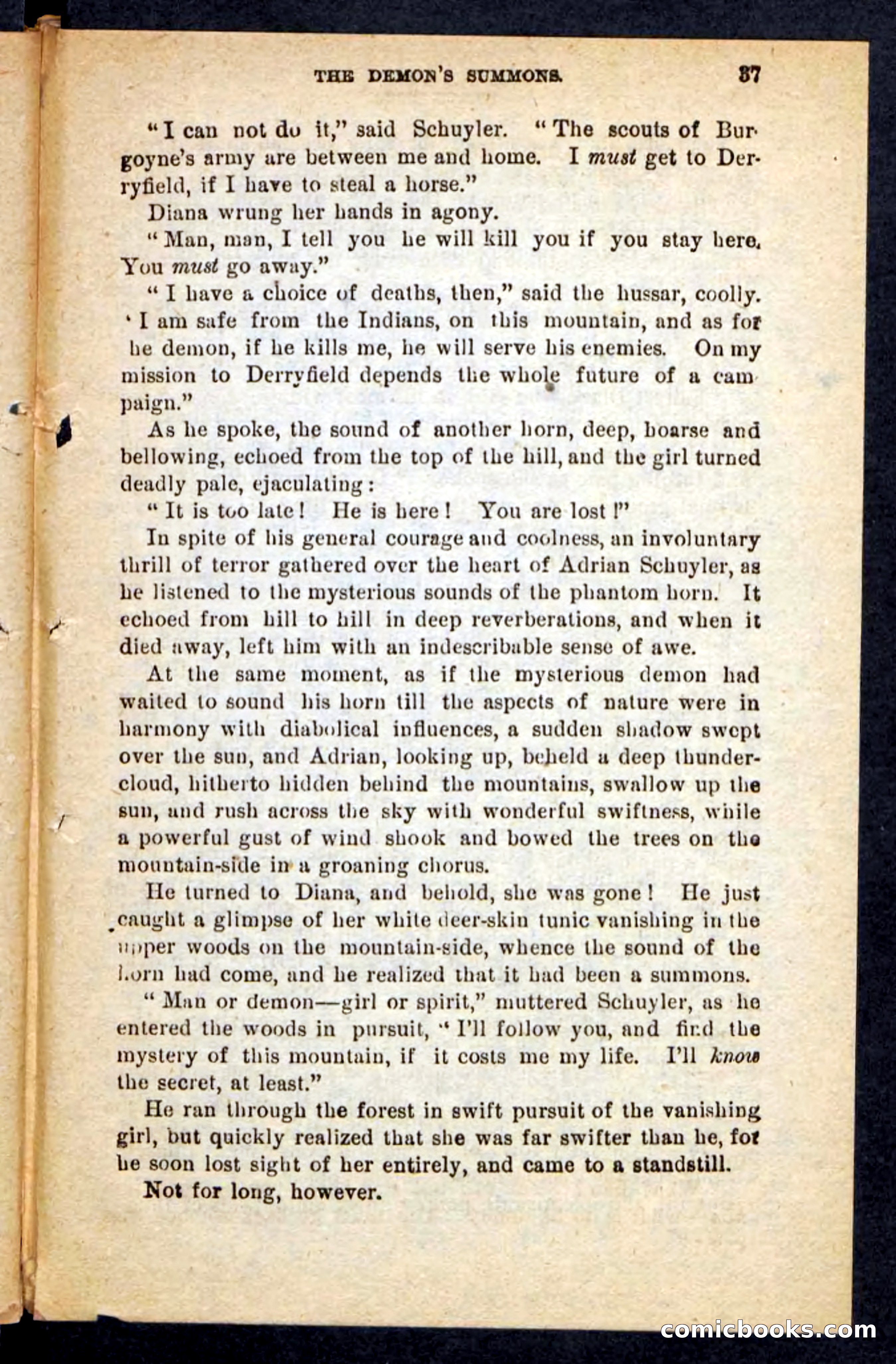 Beadle's Pocket Novels No. 121: Black Nick — page 33 of 100