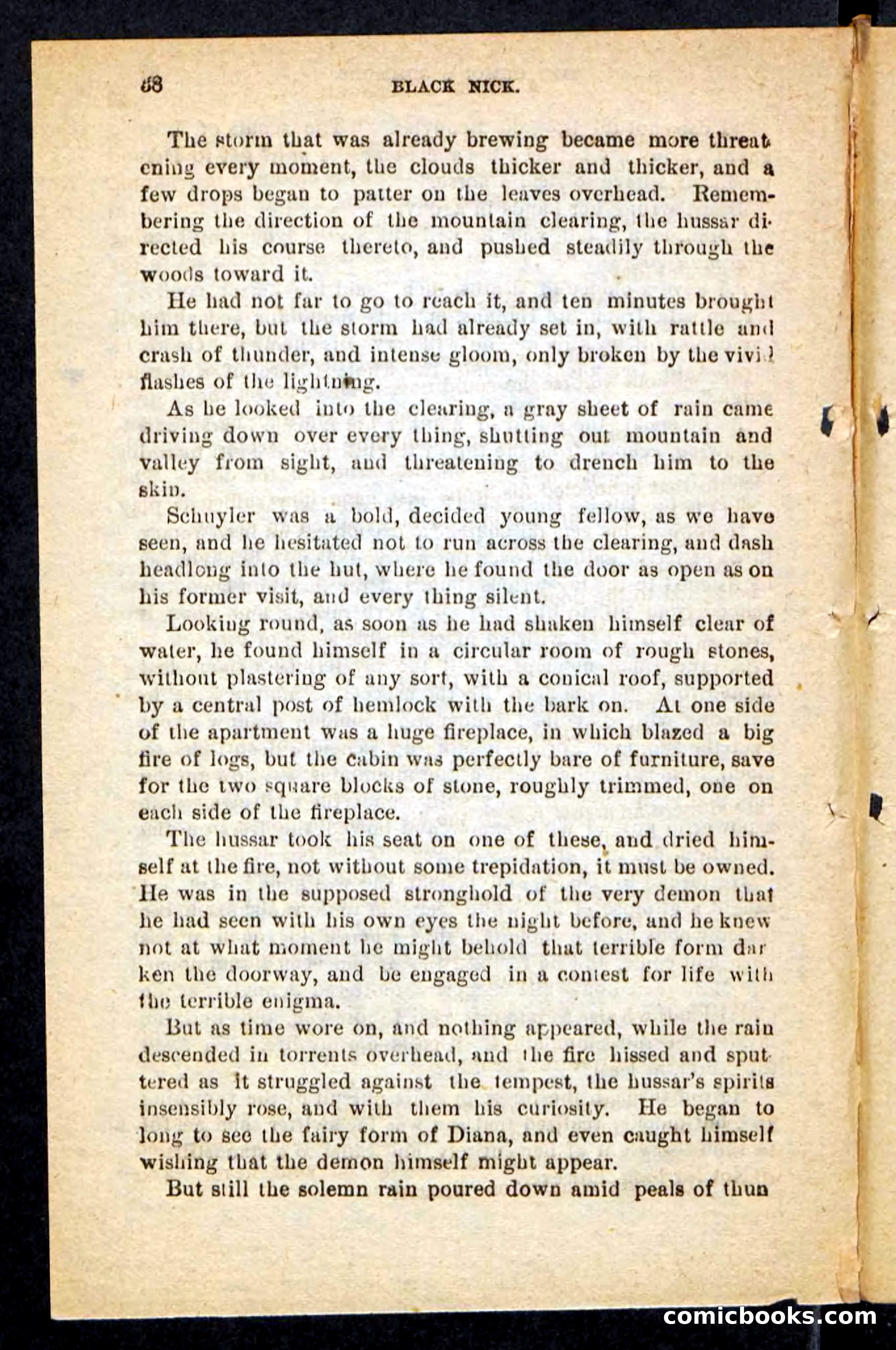 Beadle's Pocket Novels No. 121: Black Nick — page 34 of 100
