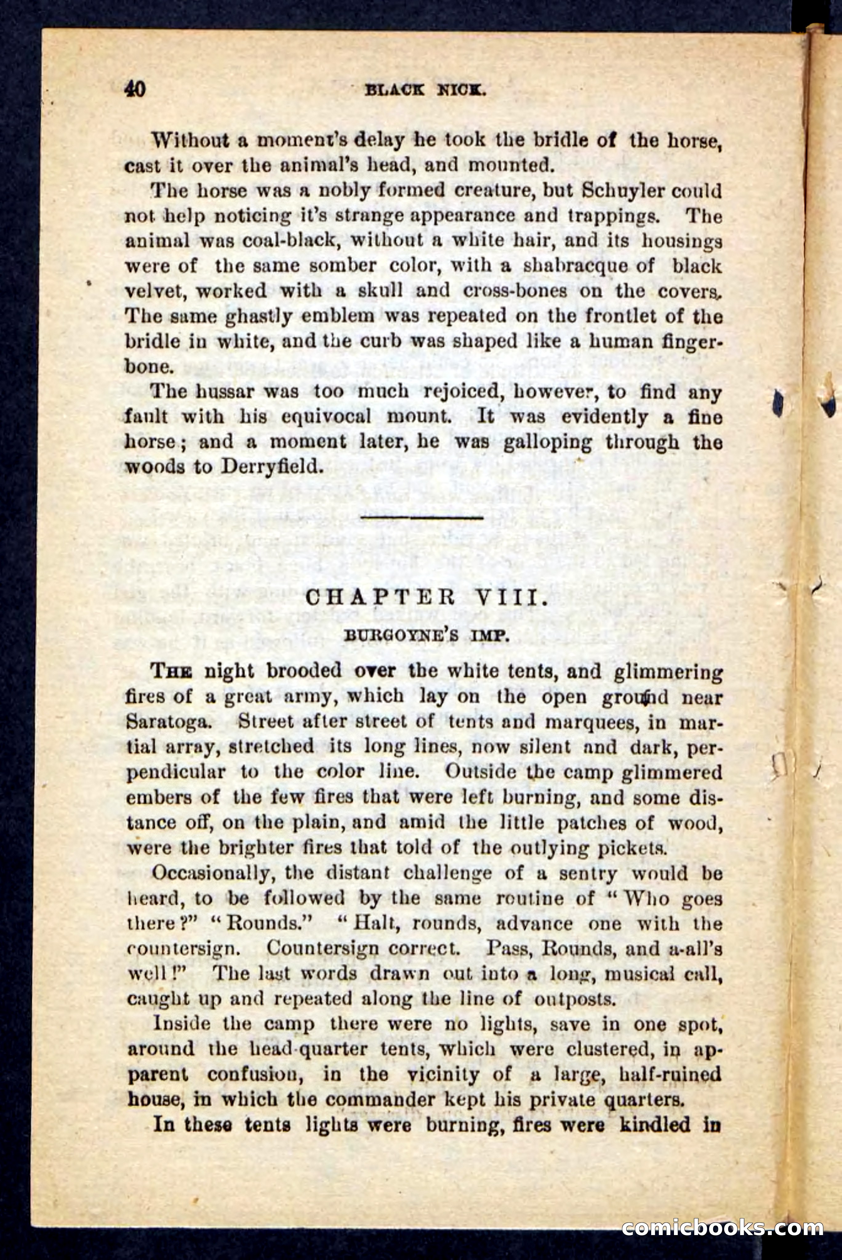 Beadle's Pocket Novels No. 121: Black Nick — page 36 of 100