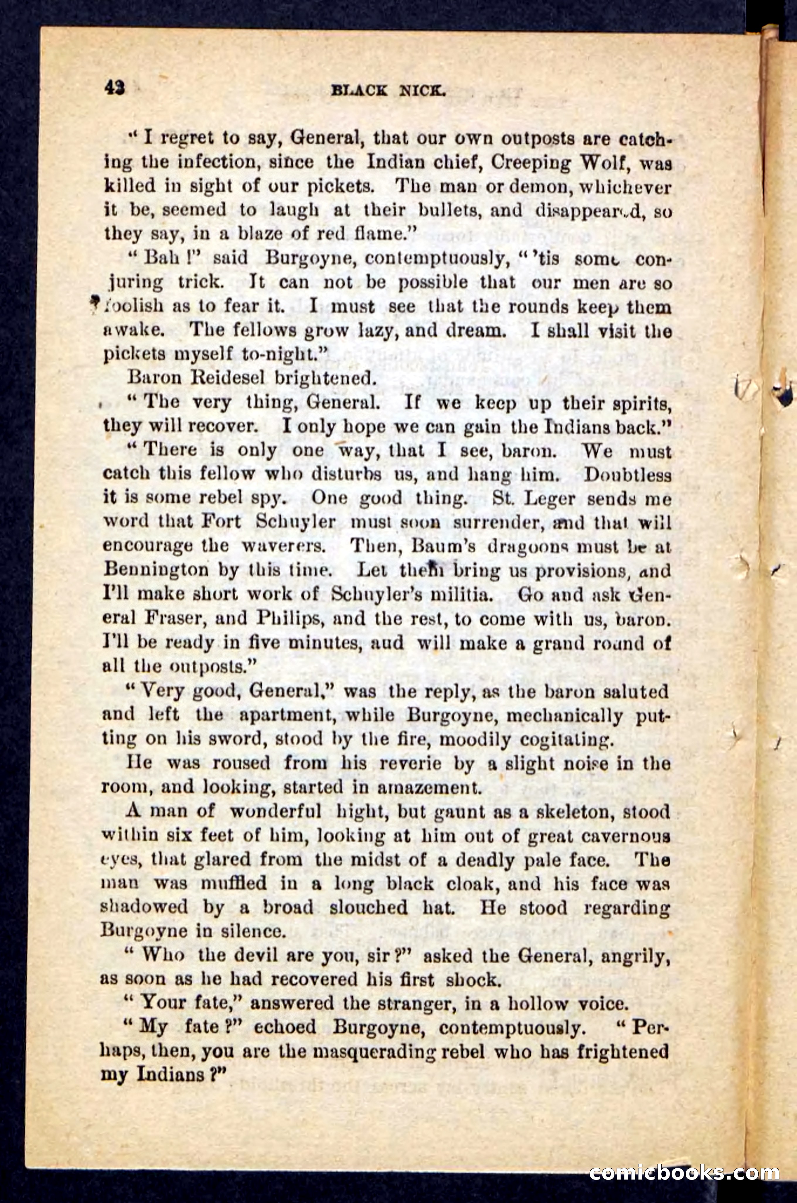 Beadle's Pocket Novels No. 121: Black Nick — page 38 of 100