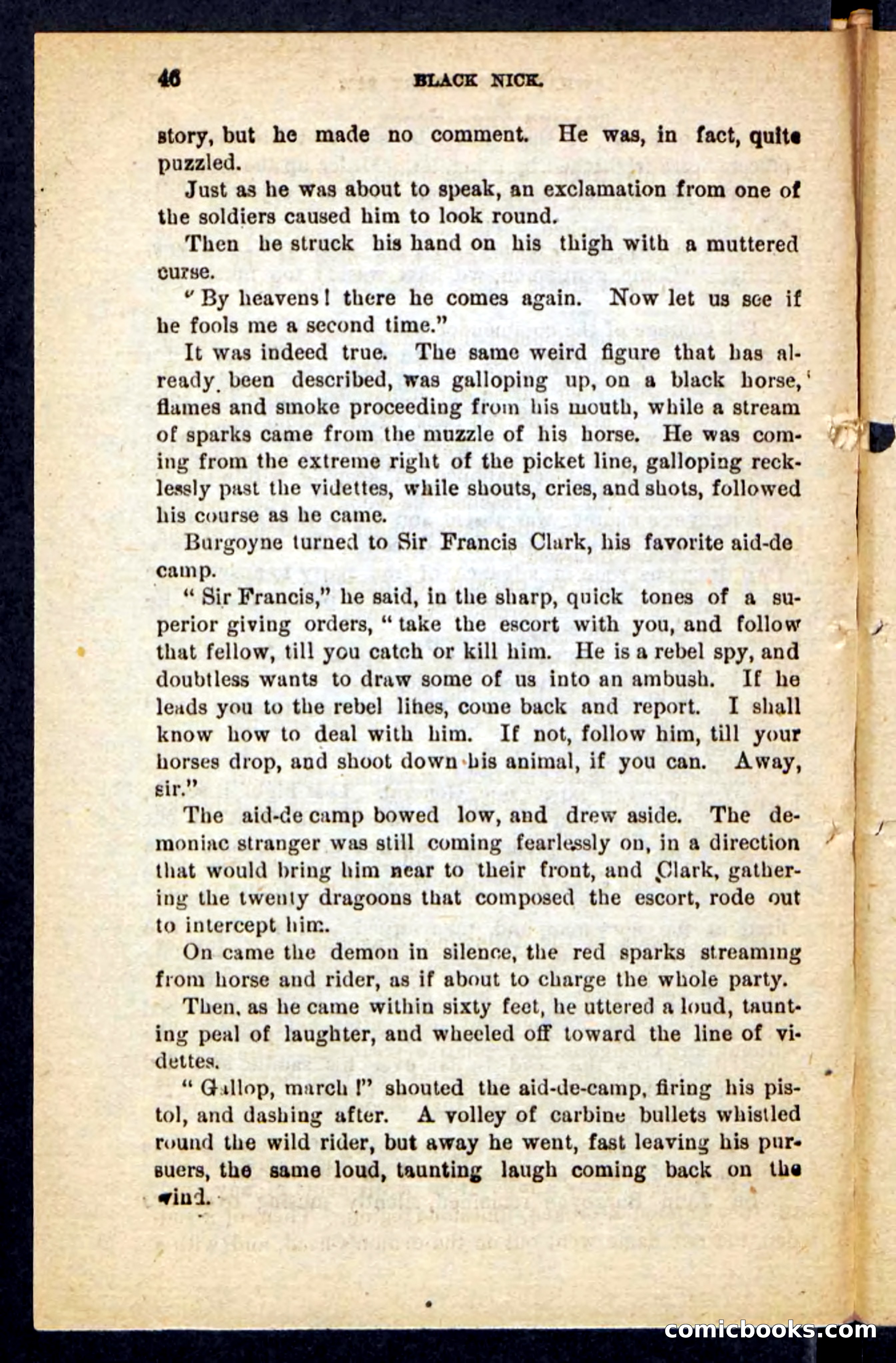 Beadle's Pocket Novels No. 121: Black Nick — page 42 of 100