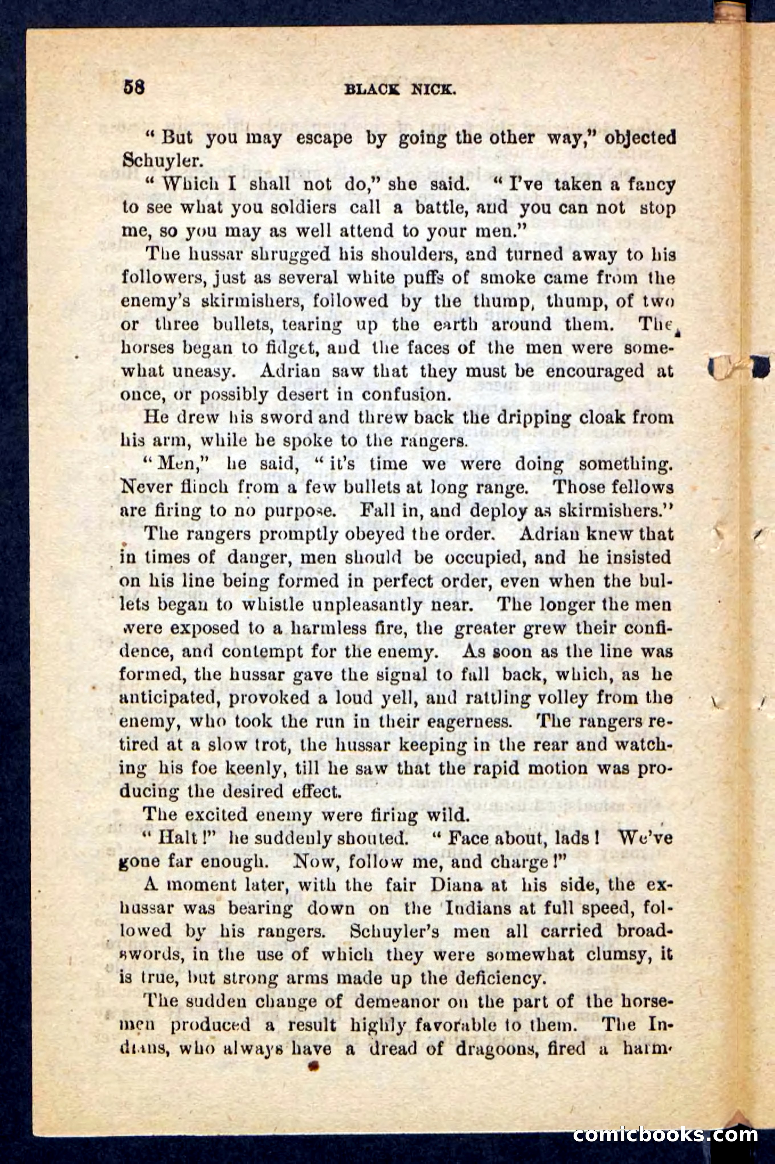 Beadle's Pocket Novels No. 121: Black Nick — page 54 of 100