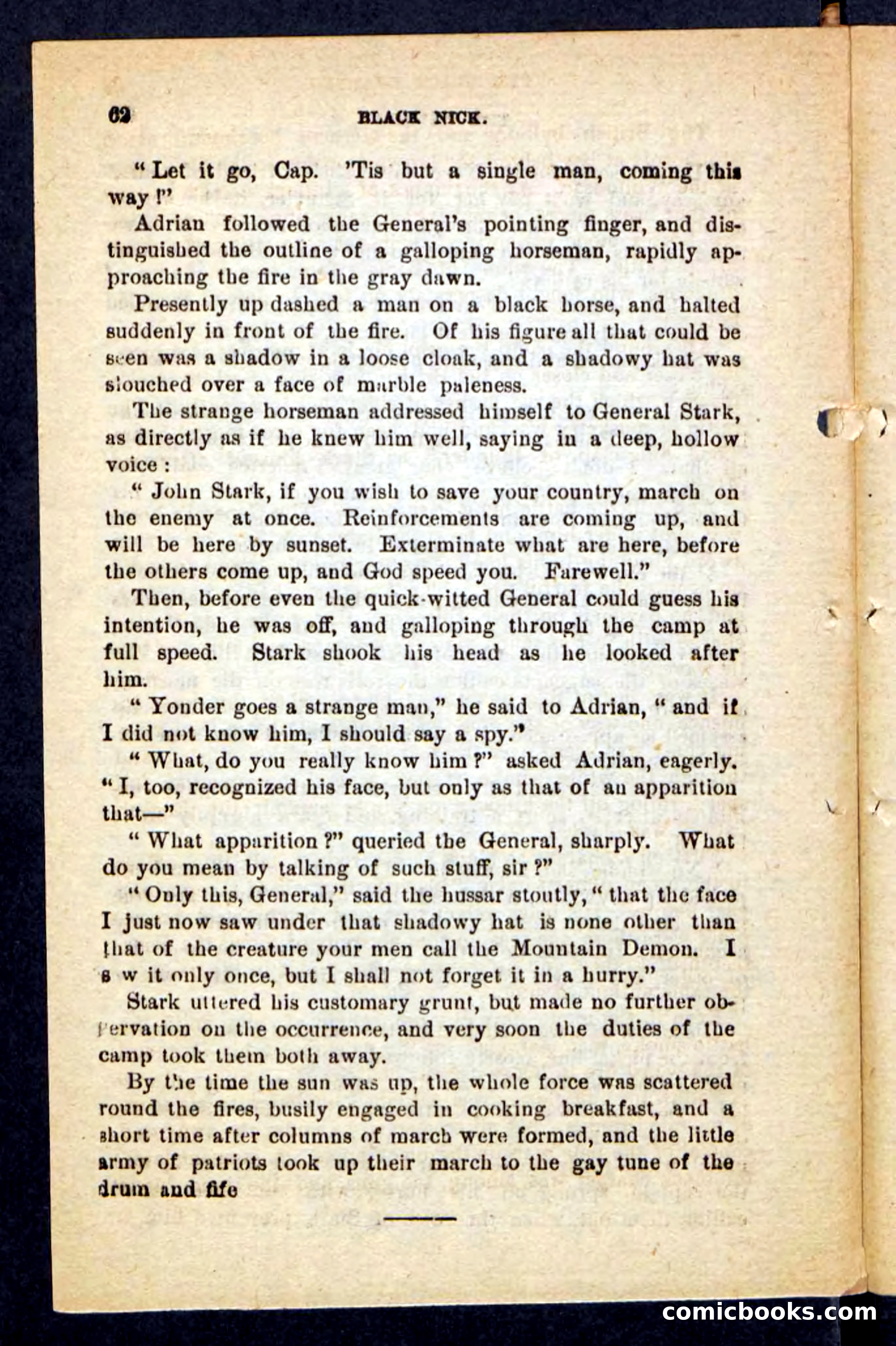 Beadle's Pocket Novels No. 121: Black Nick — page 58 of 100