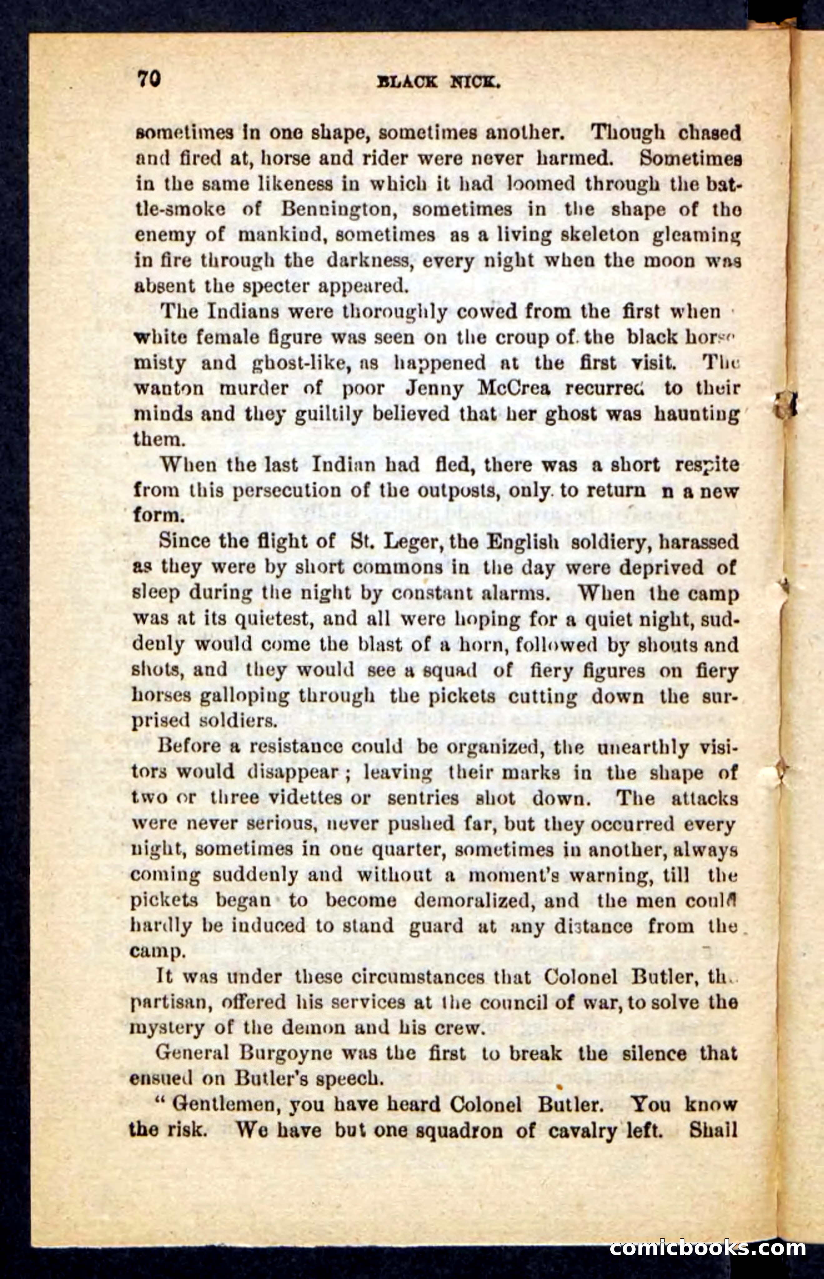 Beadle's Pocket Novels No. 121: Black Nick — page 66 of 100