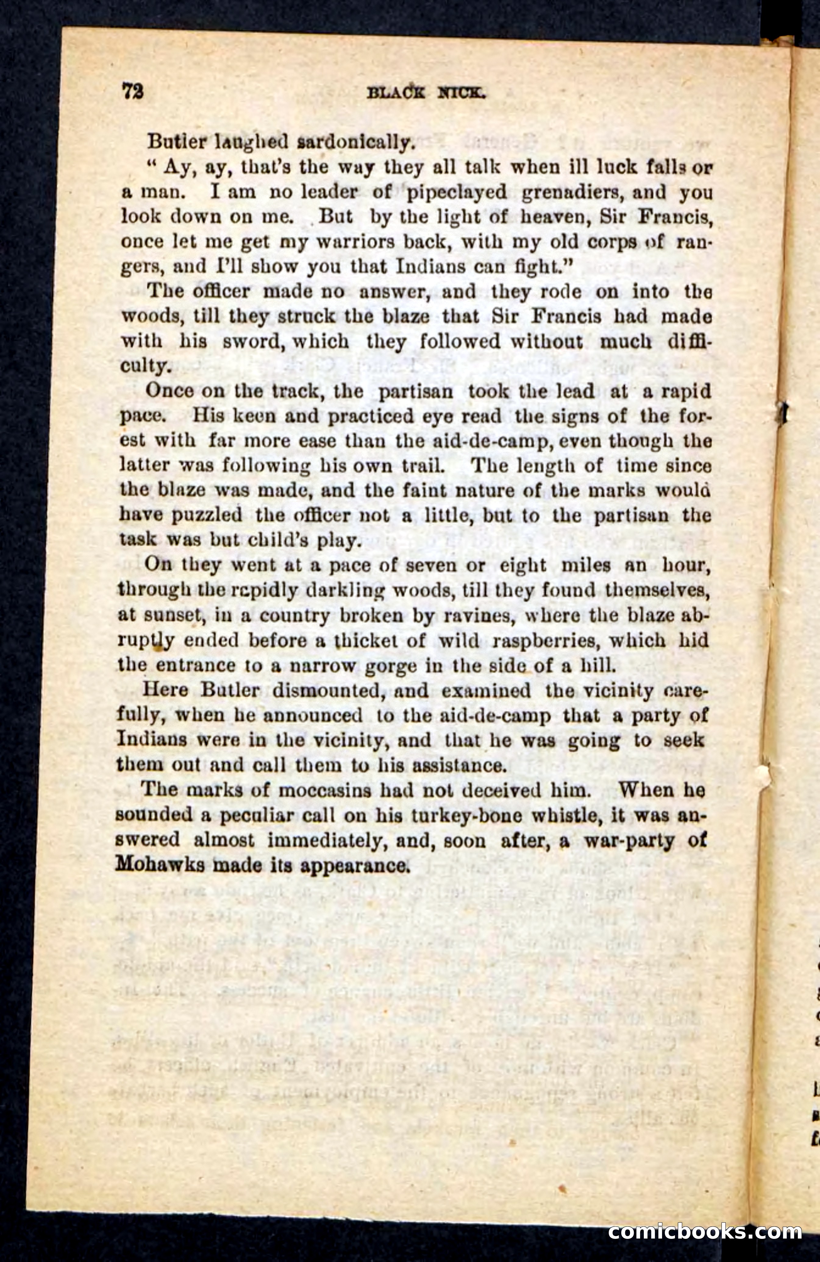 Beadle's Pocket Novels No. 121: Black Nick — page 68 of 100