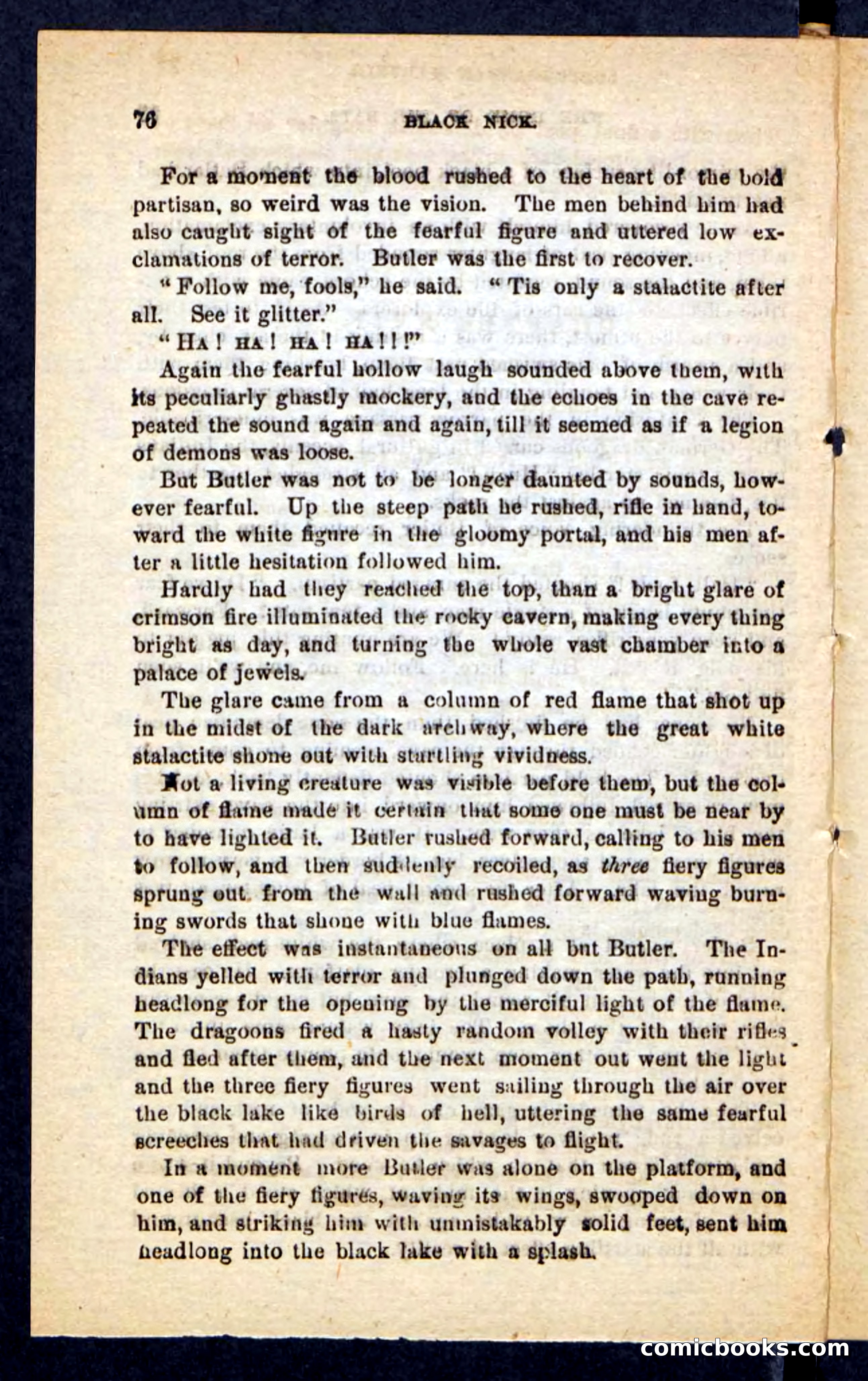 Beadle's Pocket Novels No. 121: Black Nick — page 72 of 100