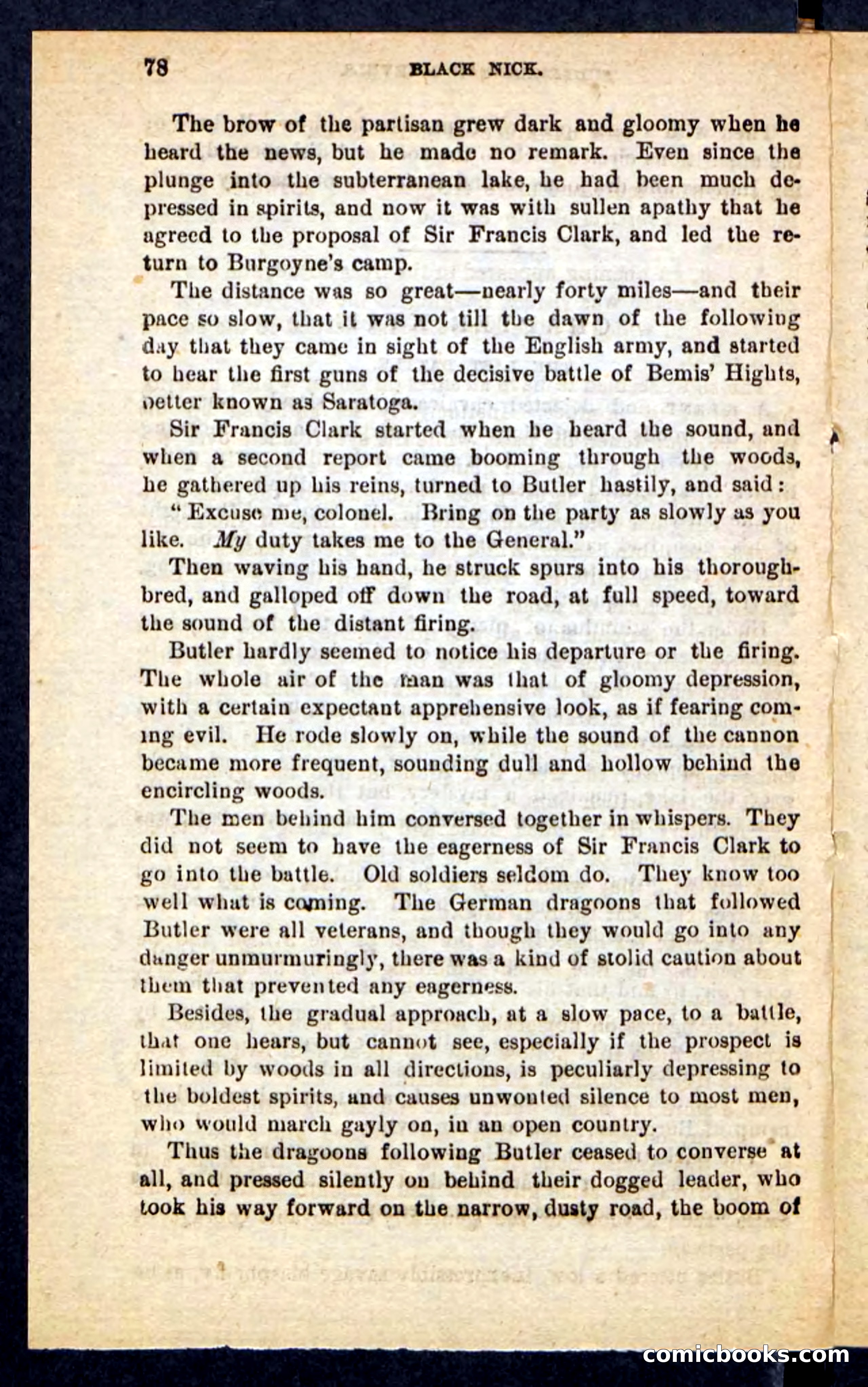 Beadle's Pocket Novels No. 121: Black Nick — page 74 of 100