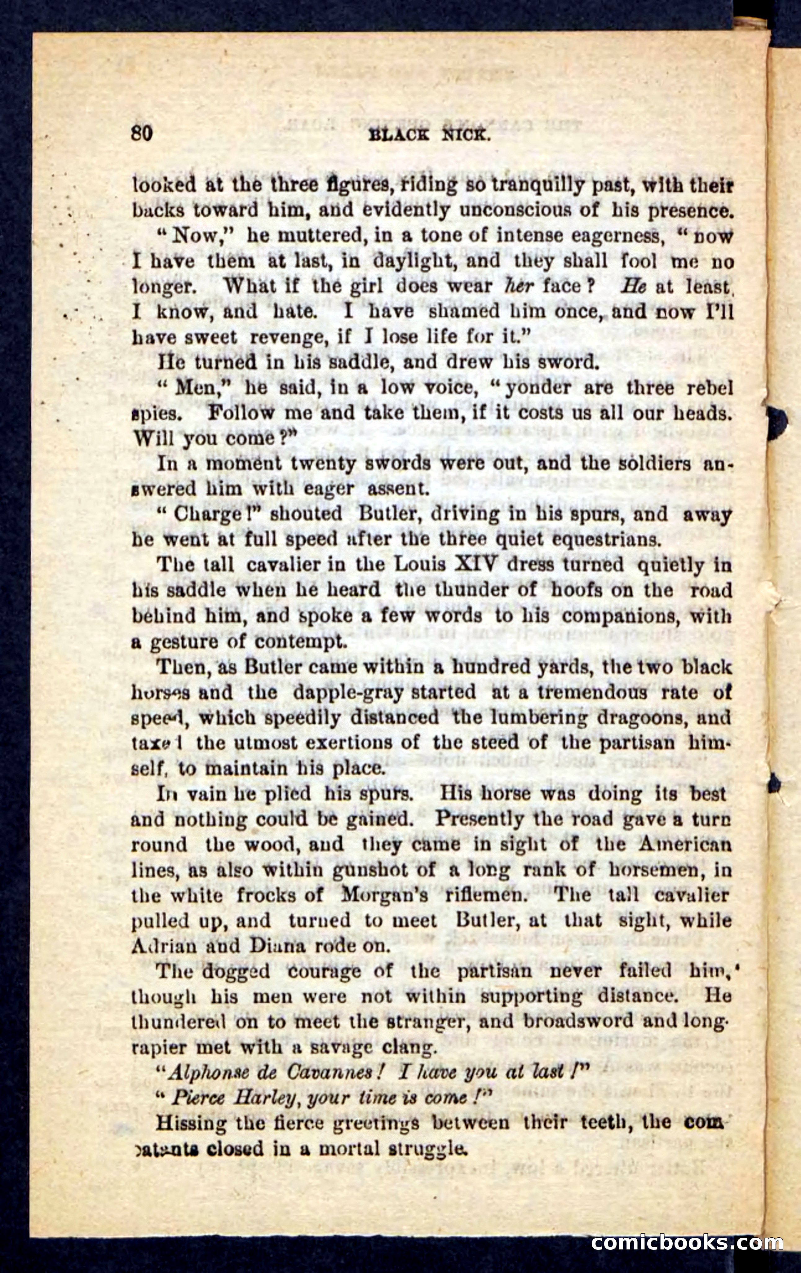 Beadle's Pocket Novels No. 121: Black Nick — page 76 of 100