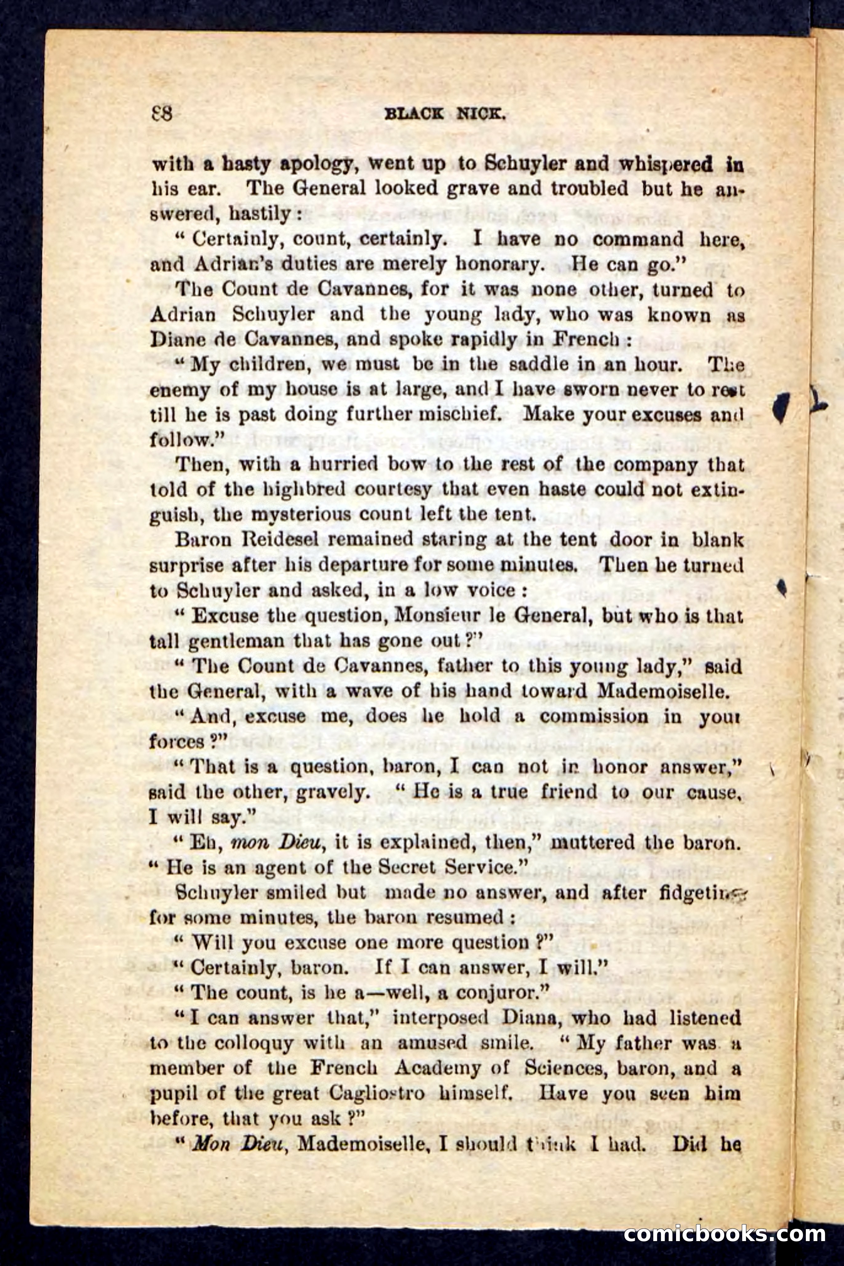 Beadle's Pocket Novels No. 121: Black Nick — page 84 of 100
