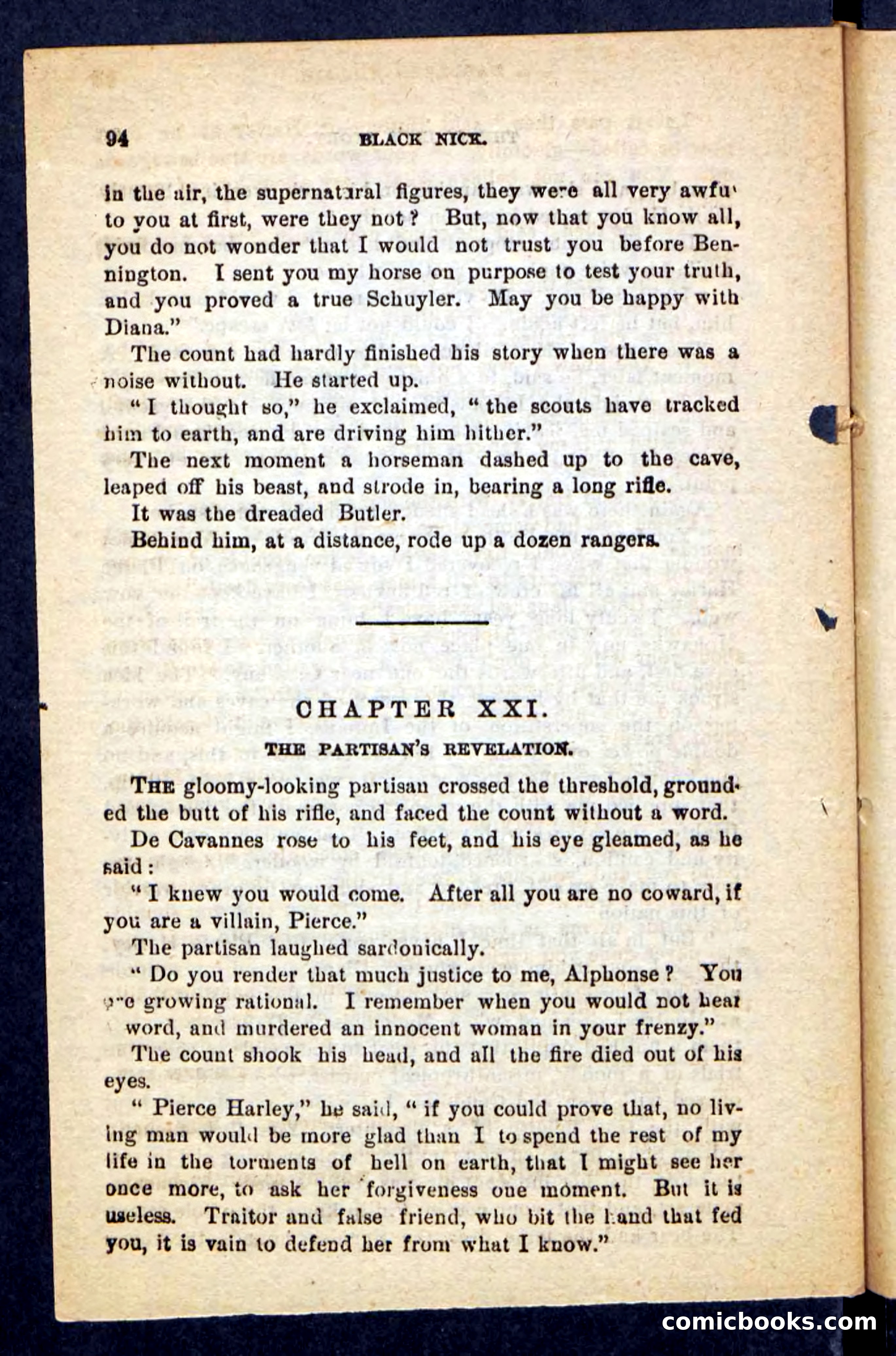 Beadle's Pocket Novels No. 121: Black Nick — page 90 of 100
