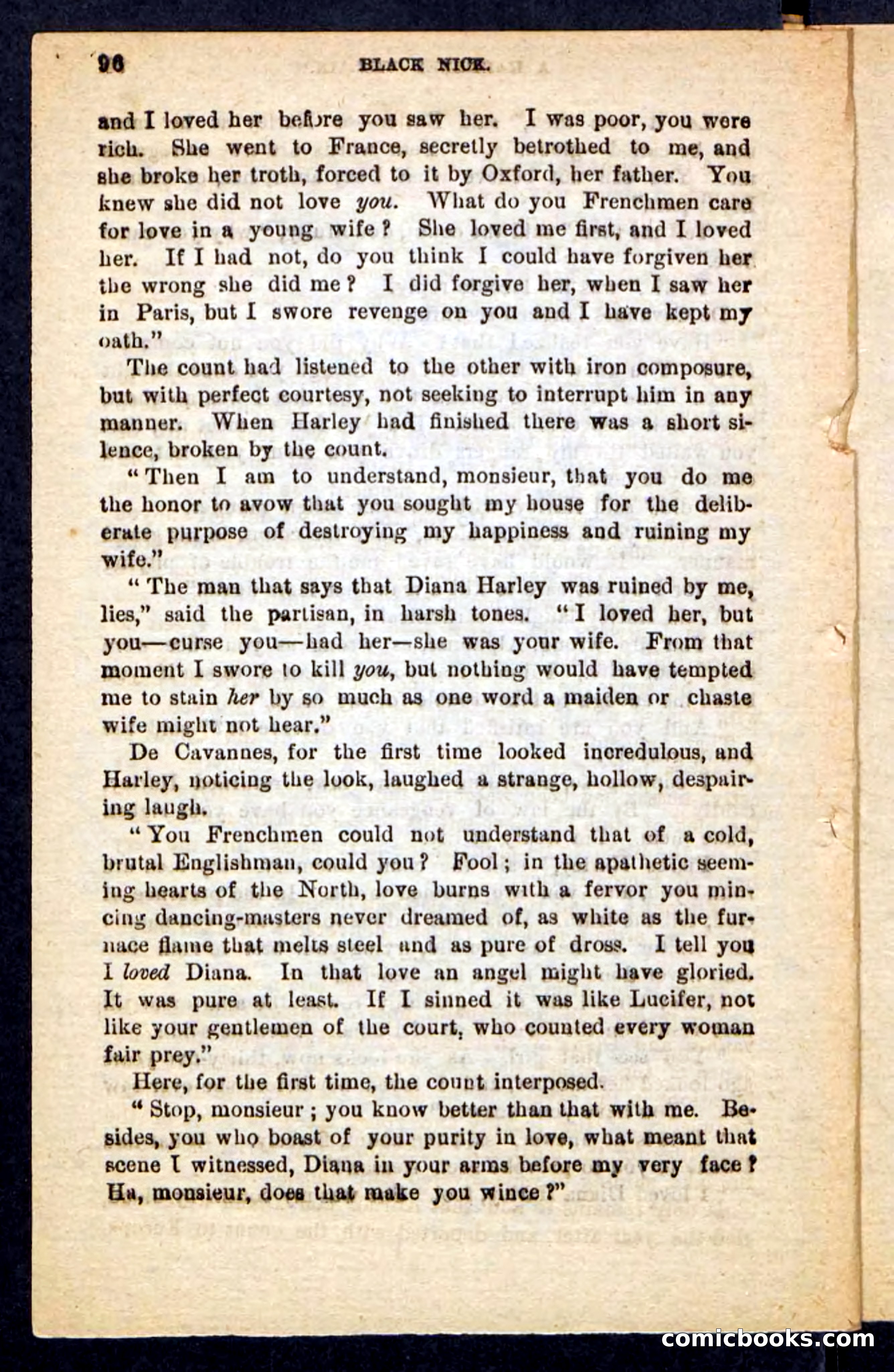Beadle's Pocket Novels No. 121: Black Nick — page 92 of 100