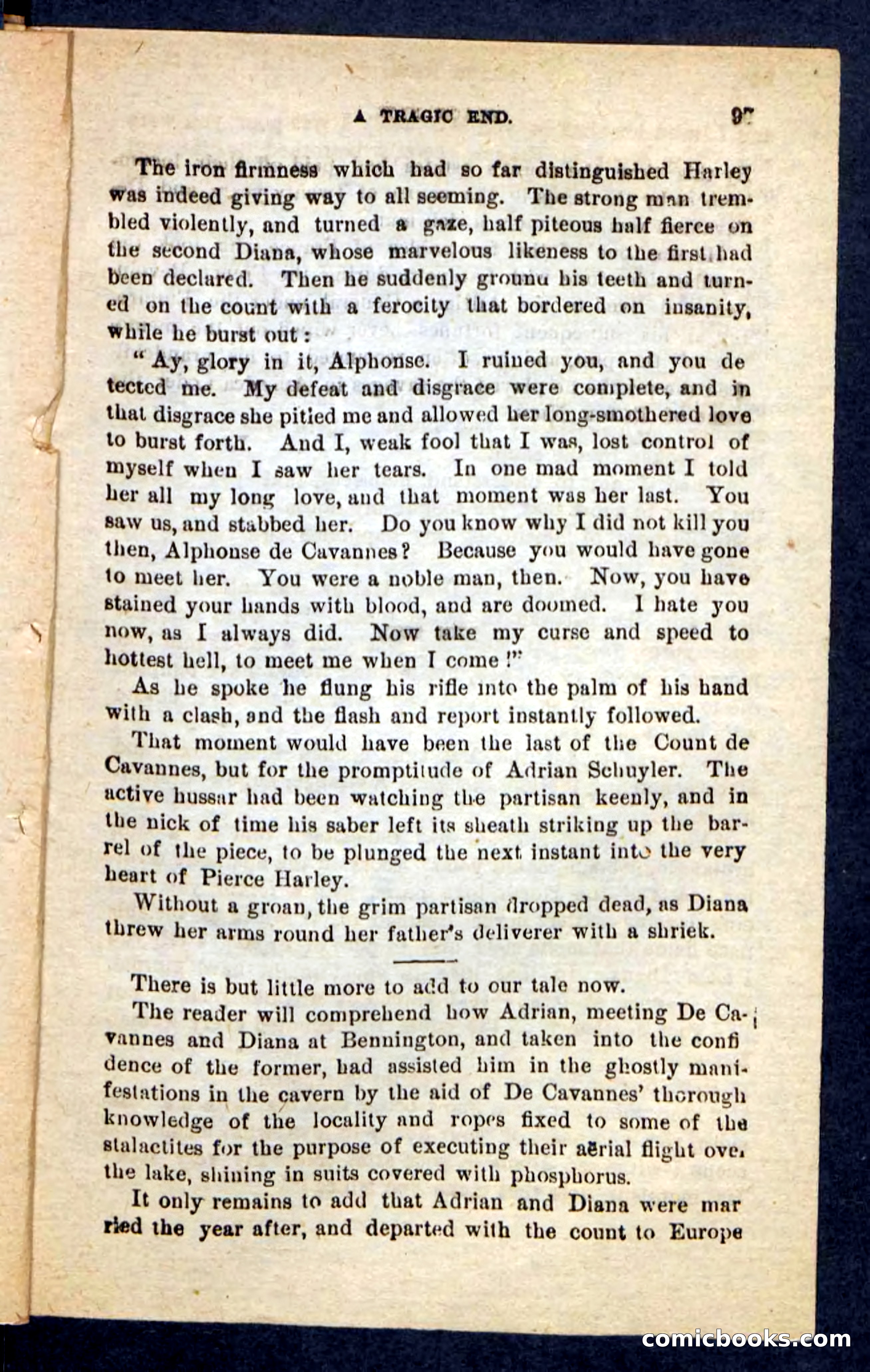 Beadle's Pocket Novels No. 121: Black Nick — page 93 of 100