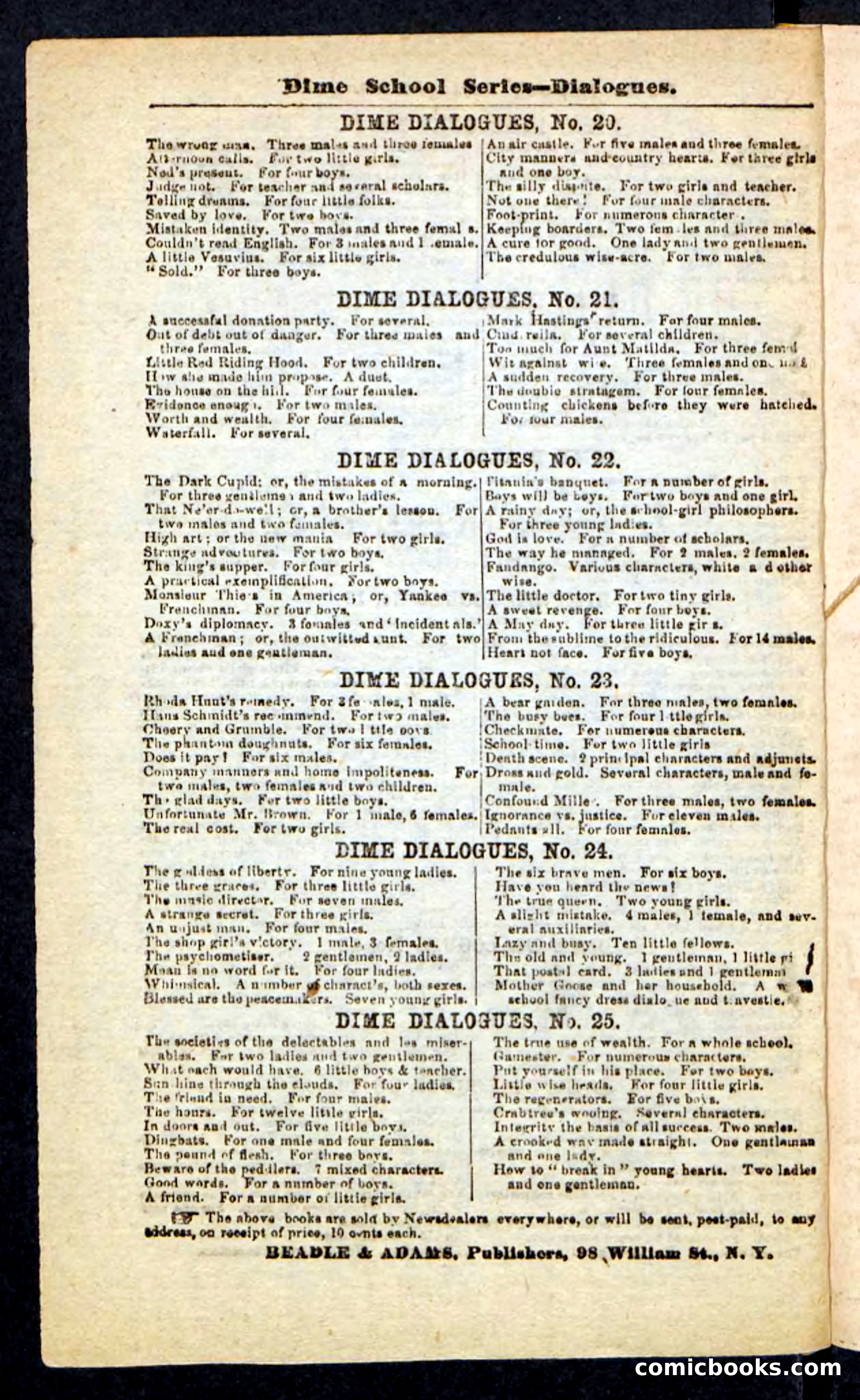Beadle's Pocket Novels No. 121: Black Nick — page 98 of 100