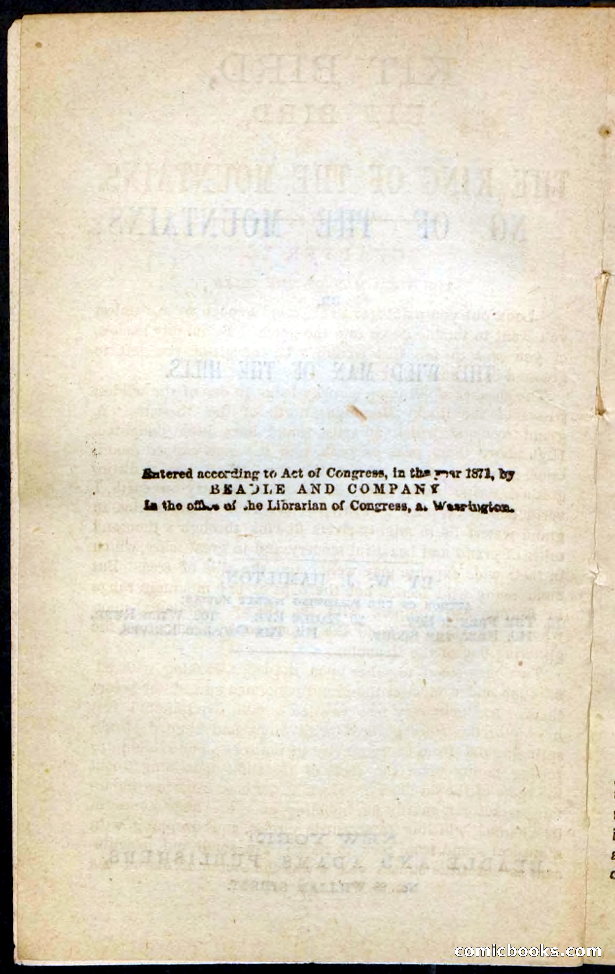 Kit Bird, Beadle's Pocket Novels No. 122 — page 4 of 100