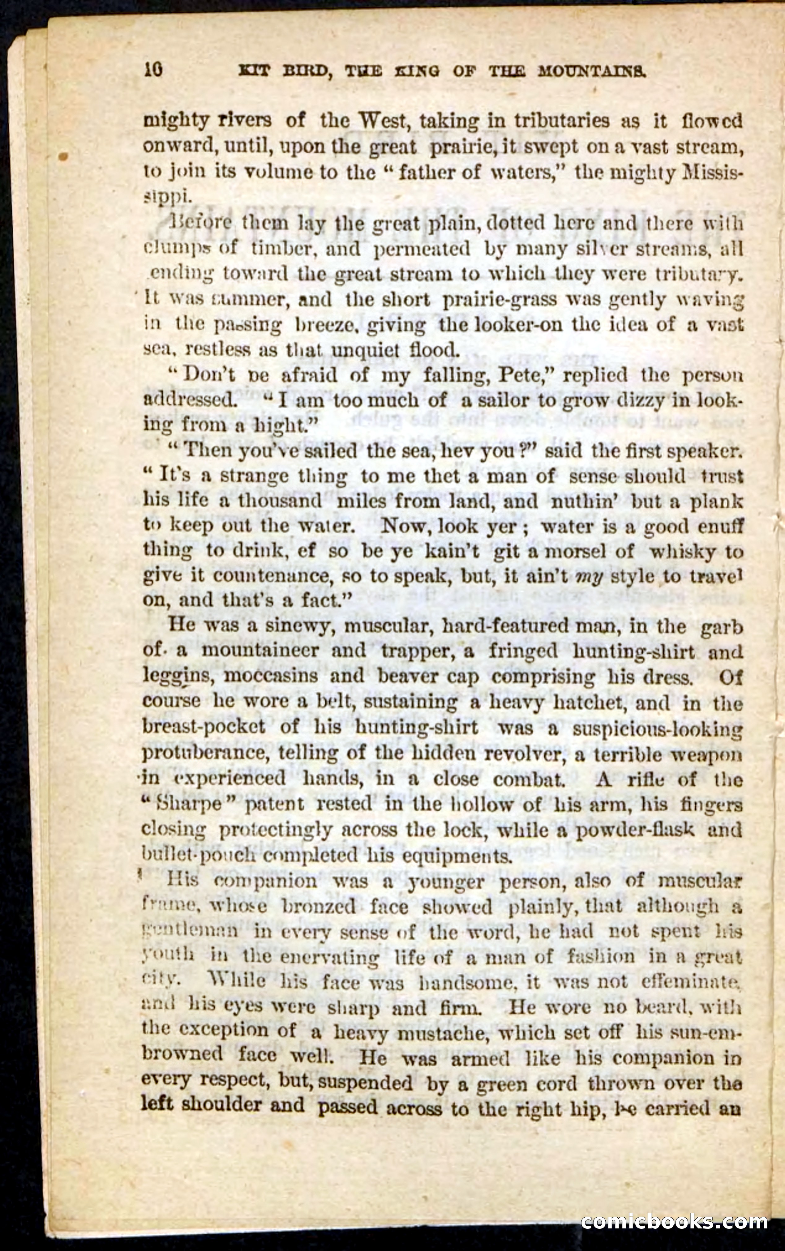 Kit Bird, Beadle's Pocket Novels No. 122 — page 6 of 100