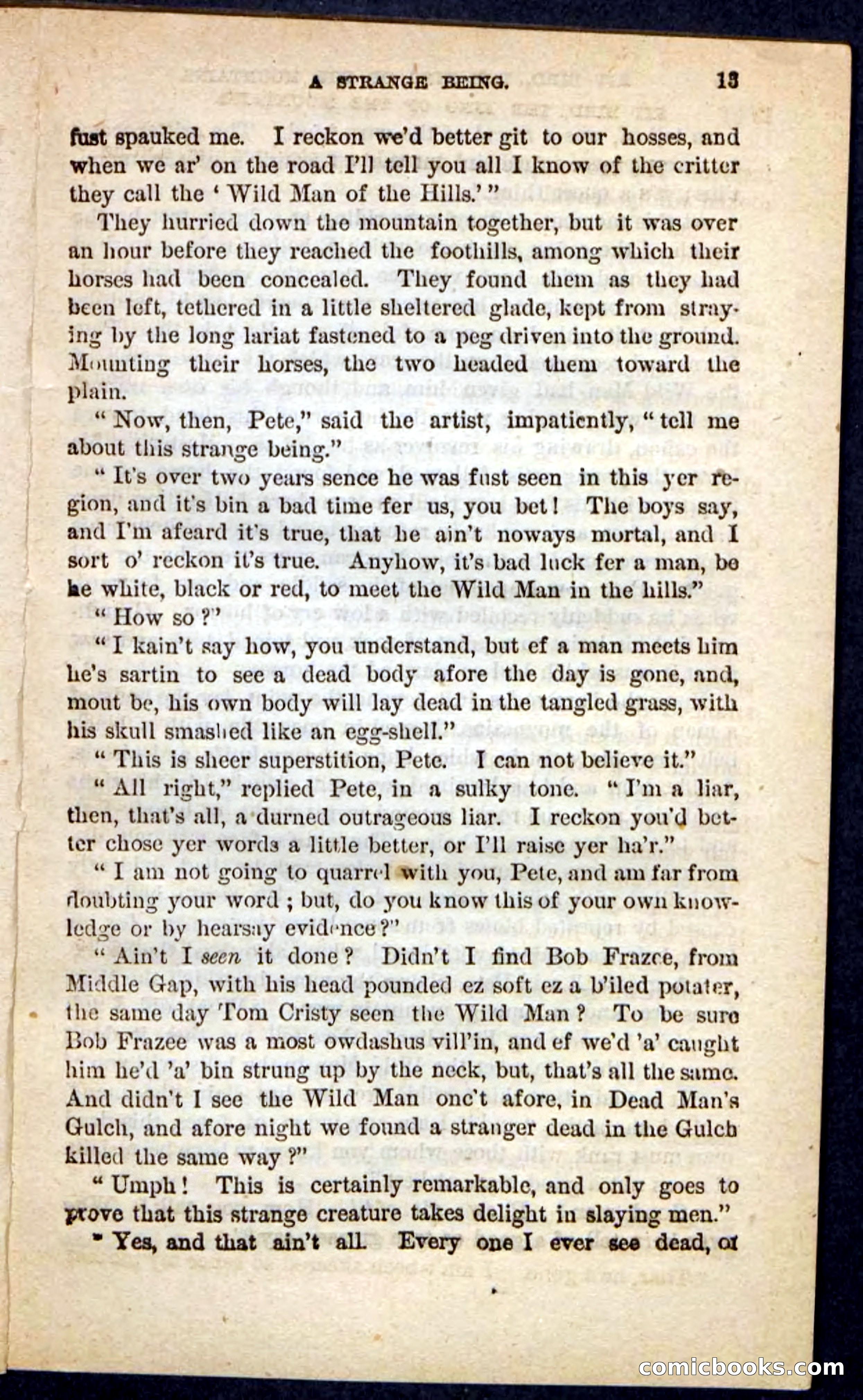 Kit Bird, Beadle's Pocket Novels No. 122 — page 9 of 100