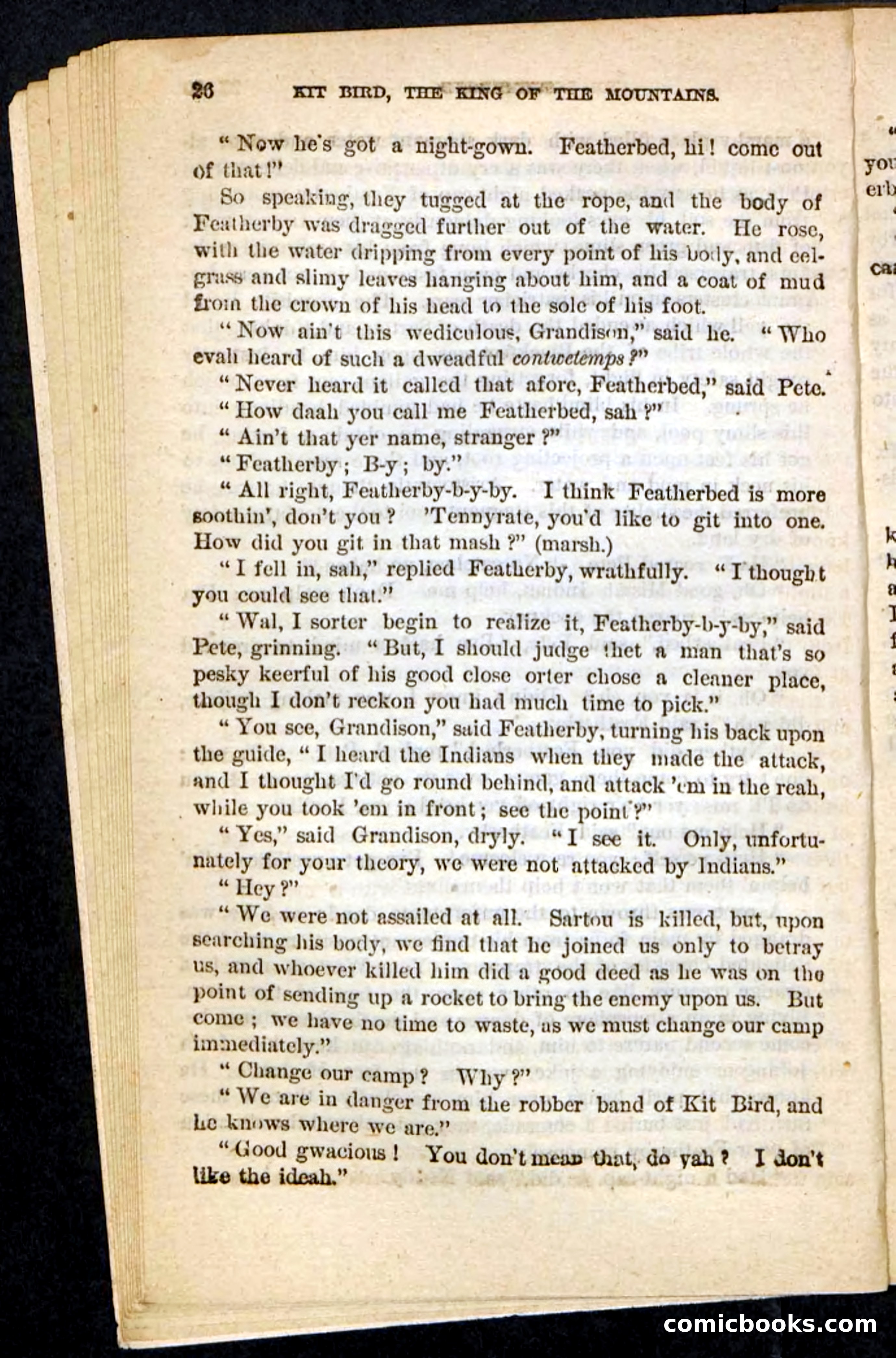 Kit Bird, Beadle's Pocket Novels No. 122 — page 22 of 100