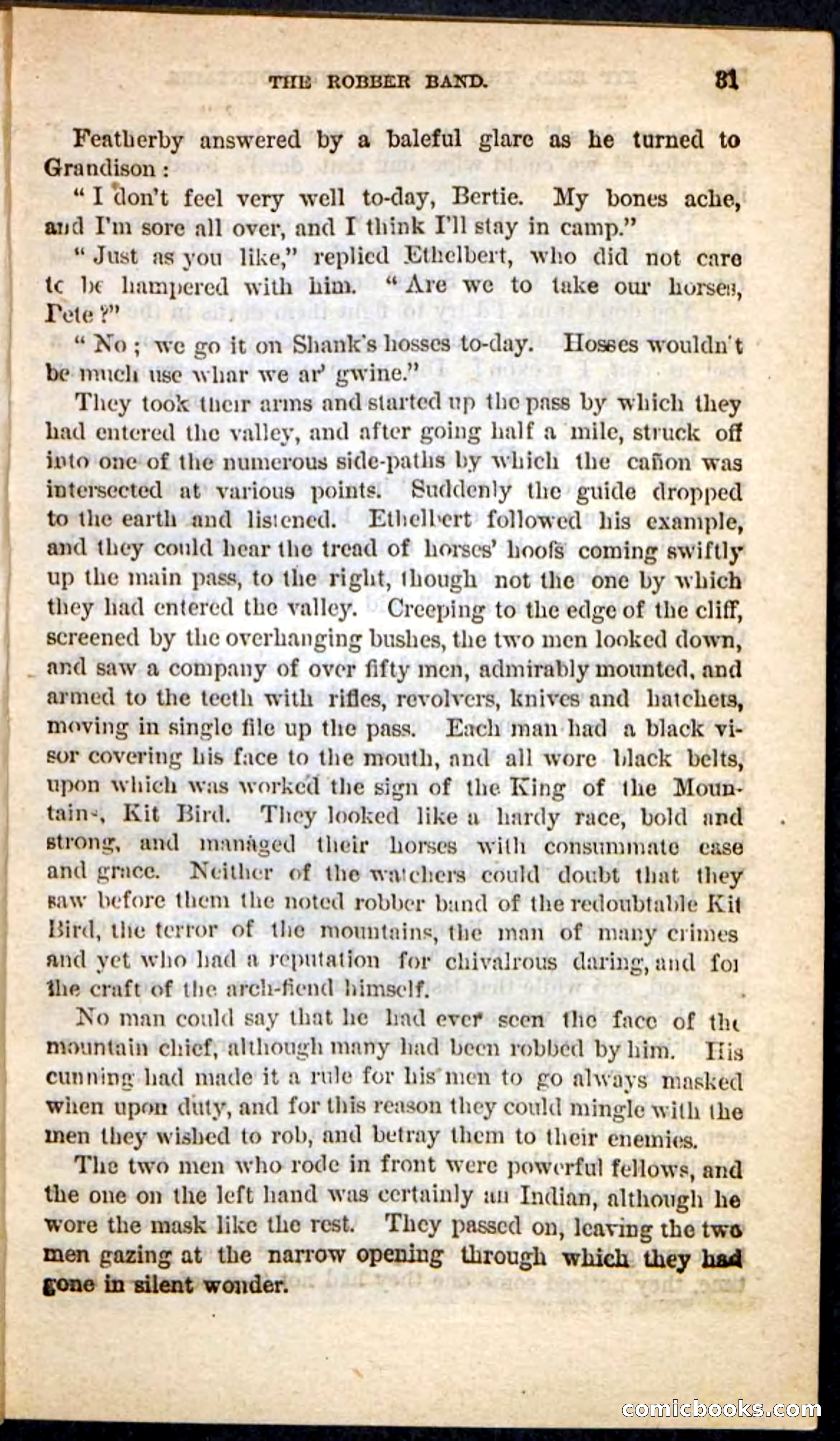 Kit Bird, Beadle's Pocket Novels No. 122 — page 27 of 100