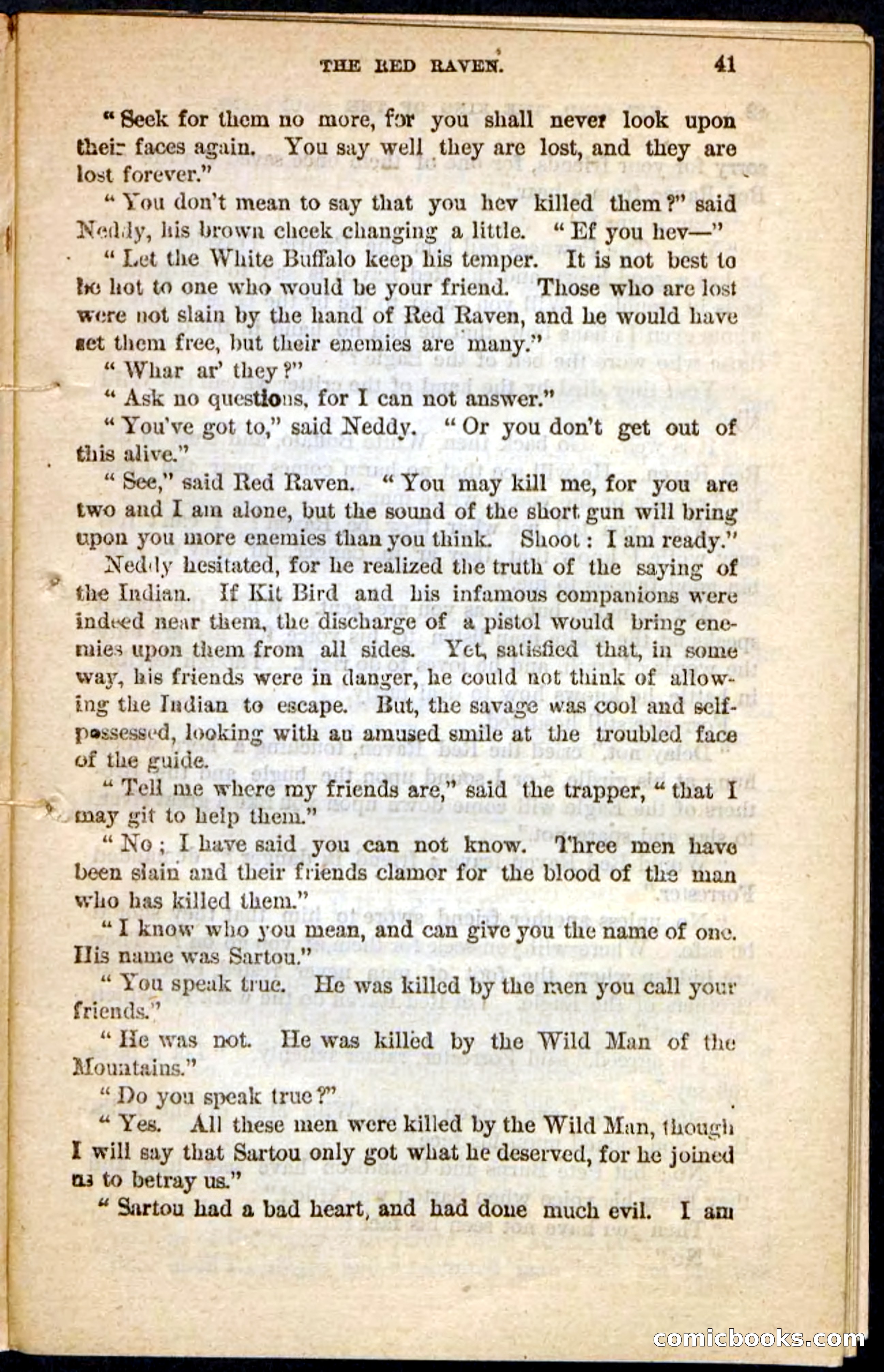 Kit Bird, Beadle's Pocket Novels No. 122 — page 37 of 100