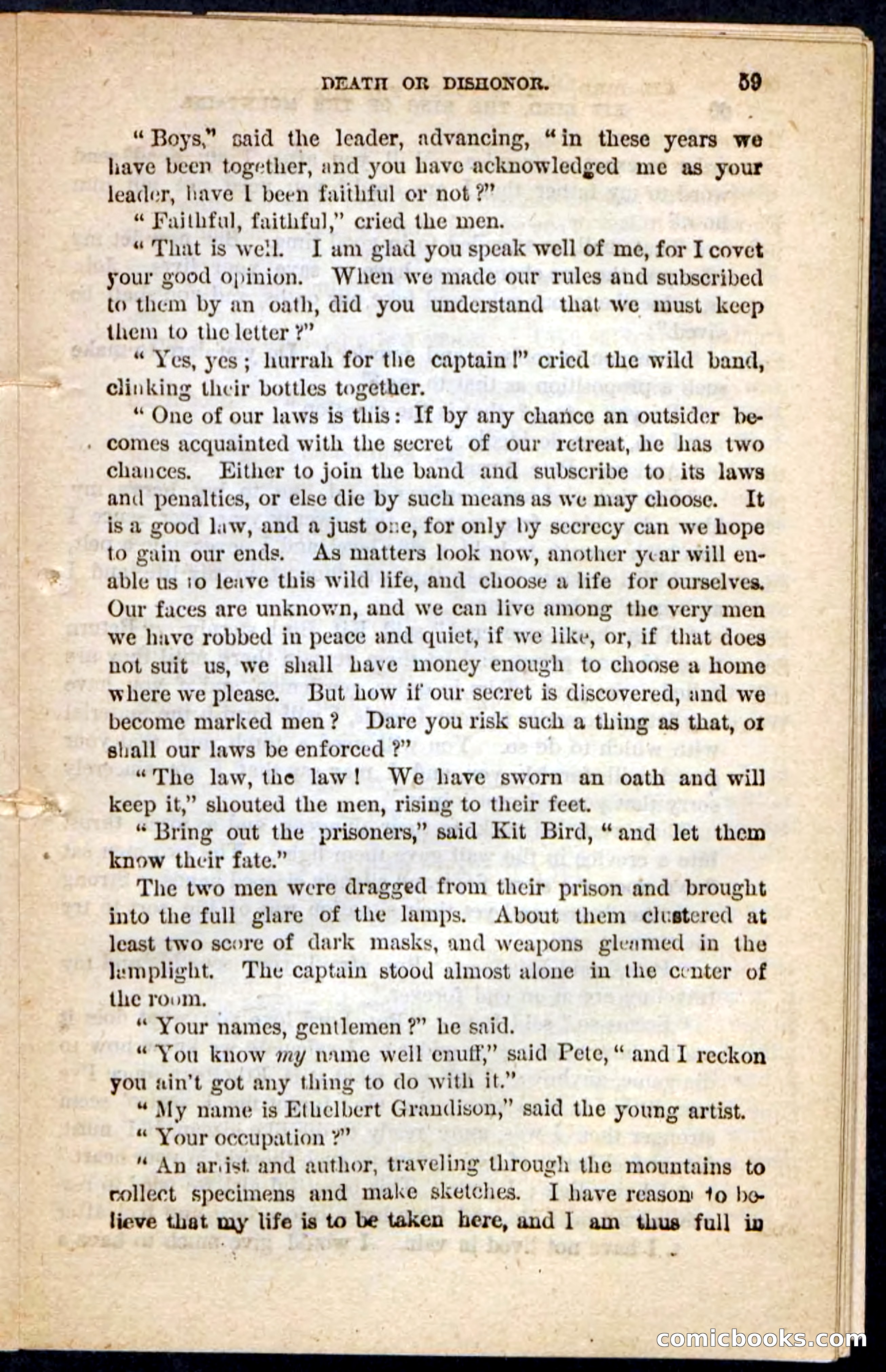 Kit Bird, Beadle's Pocket Novels No. 122 — page 55 of 100