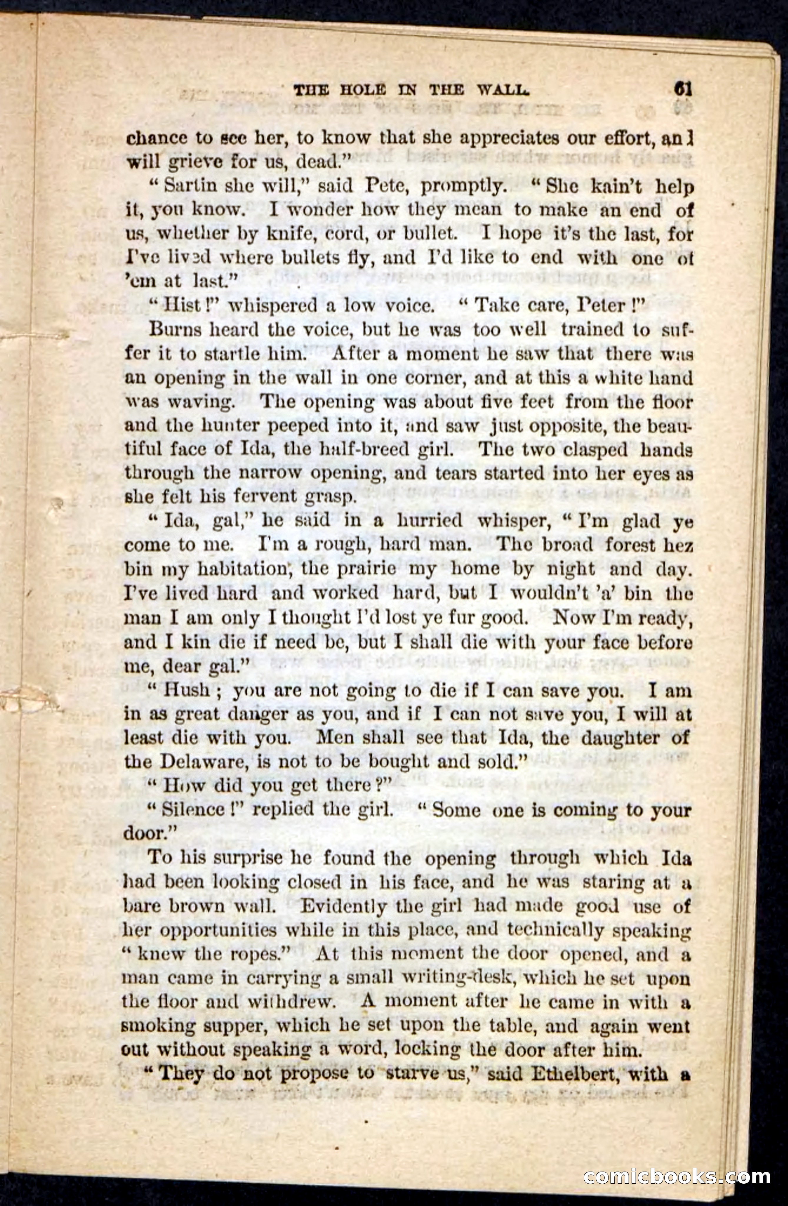 Kit Bird, Beadle's Pocket Novels No. 122 — page 57 of 100