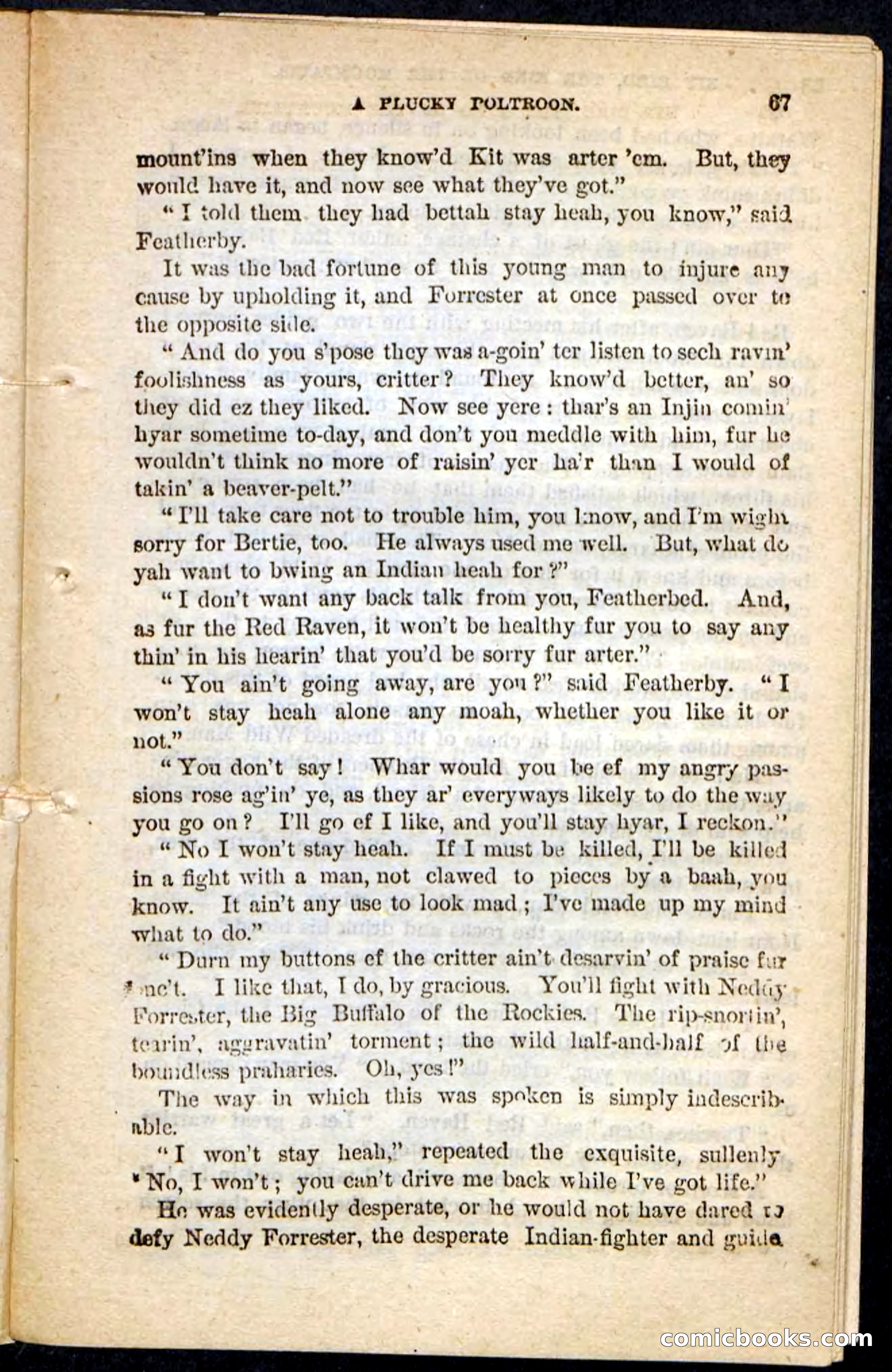 Kit Bird, Beadle's Pocket Novels No. 122 — page 63 of 100
