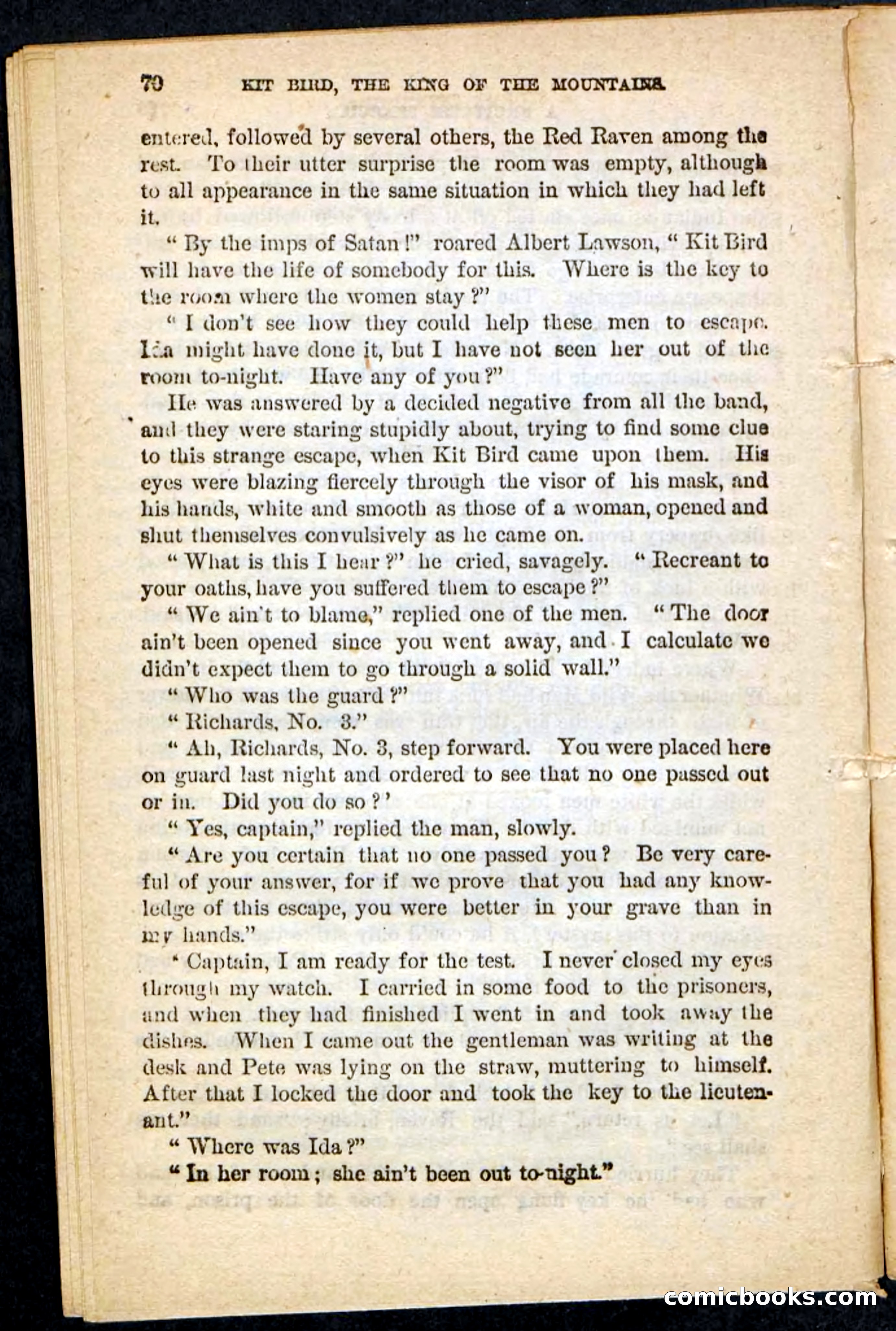 Kit Bird, Beadle's Pocket Novels No. 122 — page 66 of 100