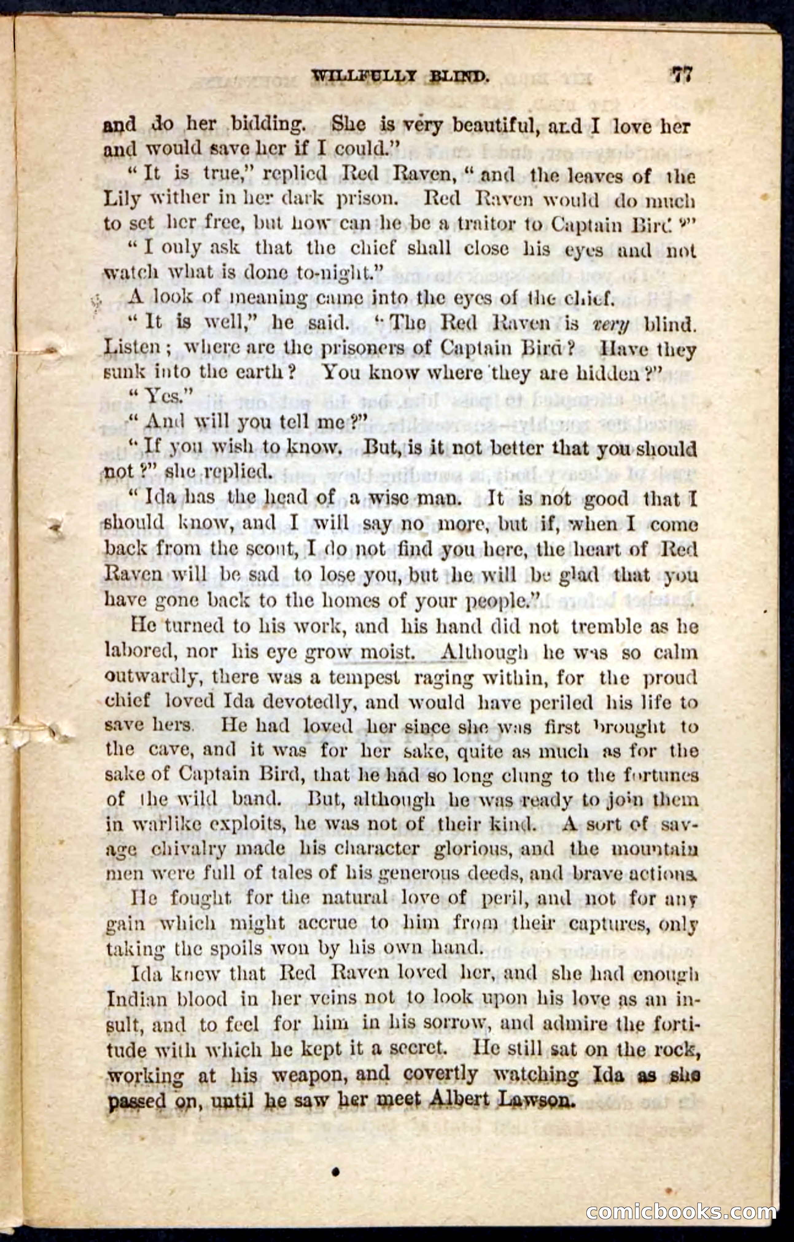 Kit Bird, Beadle's Pocket Novels No. 122 — page 73 of 100