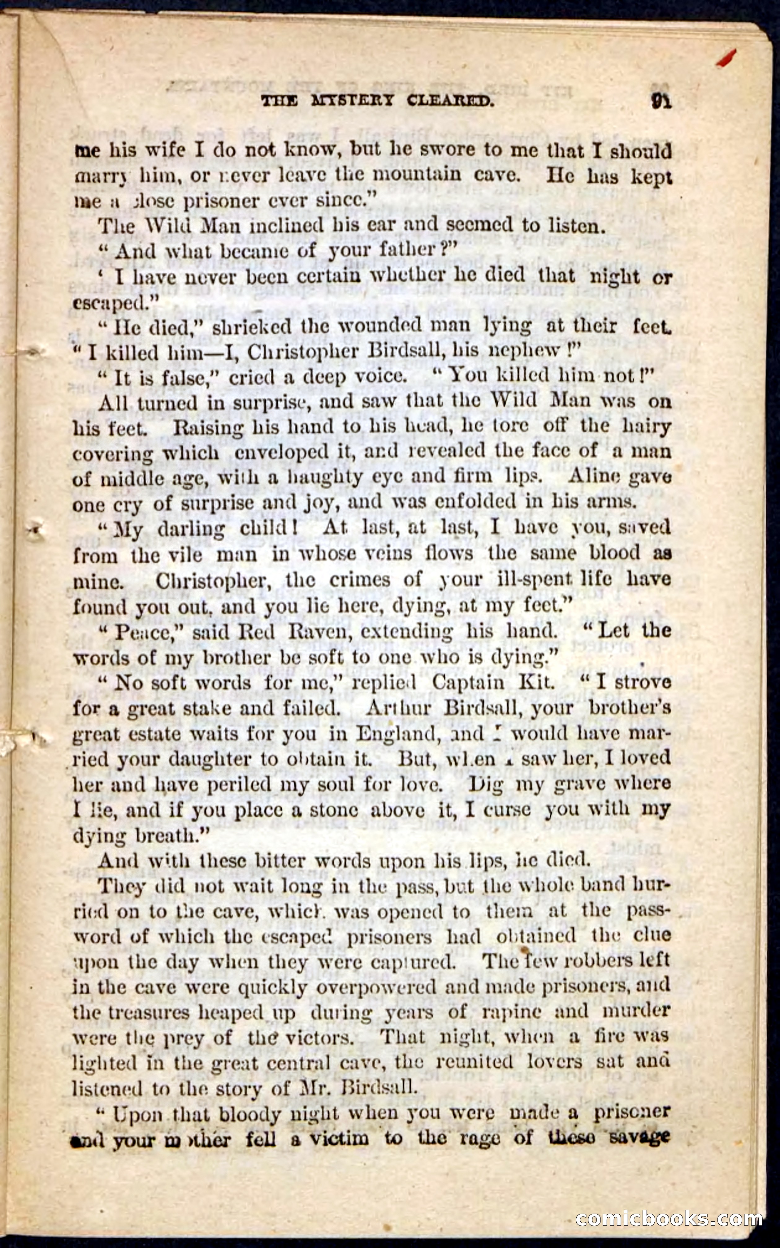 Kit Bird, Beadle's Pocket Novels No. 122 — page 87 of 100