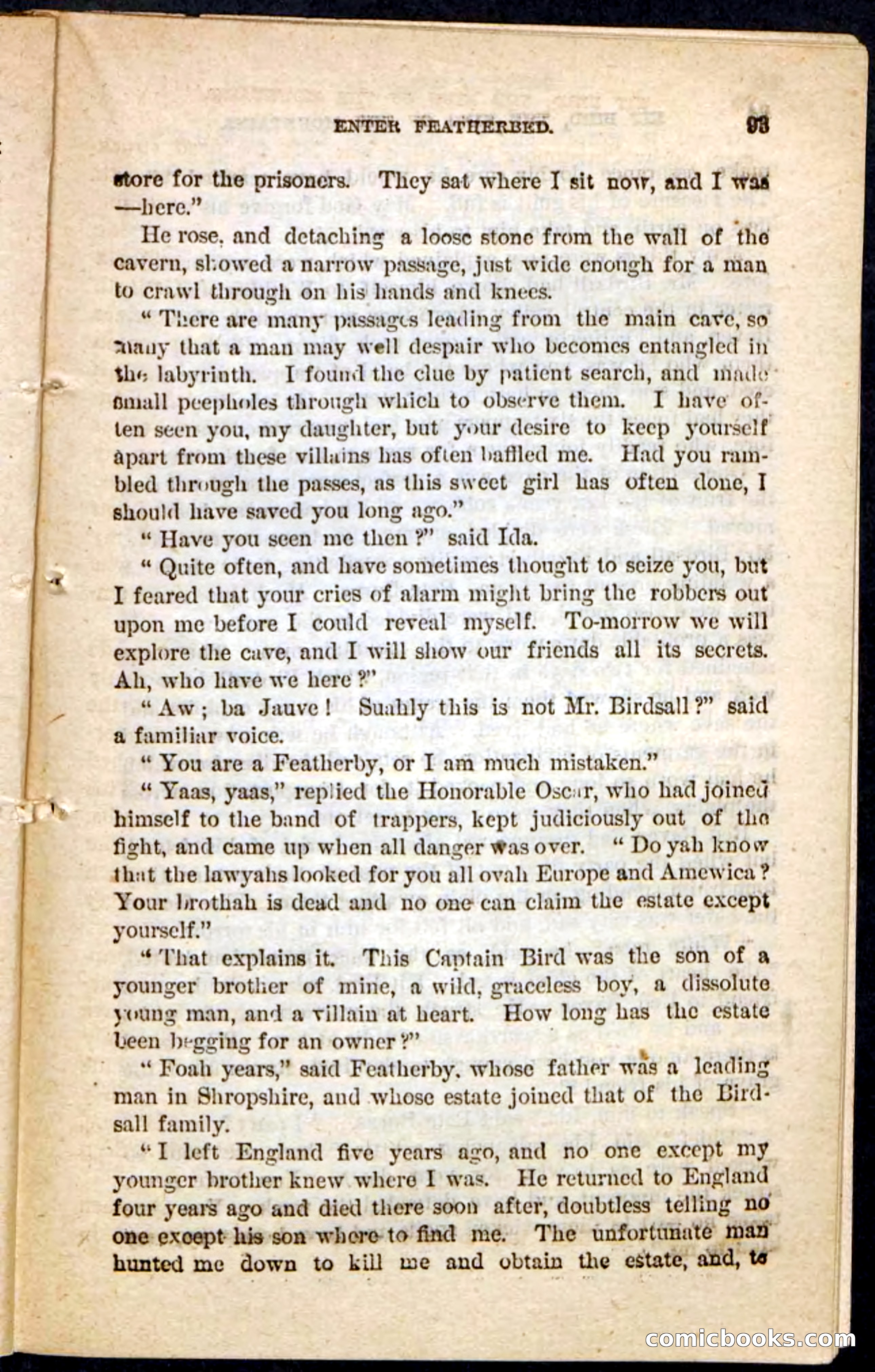Kit Bird, Beadle's Pocket Novels No. 122 — page 89 of 100