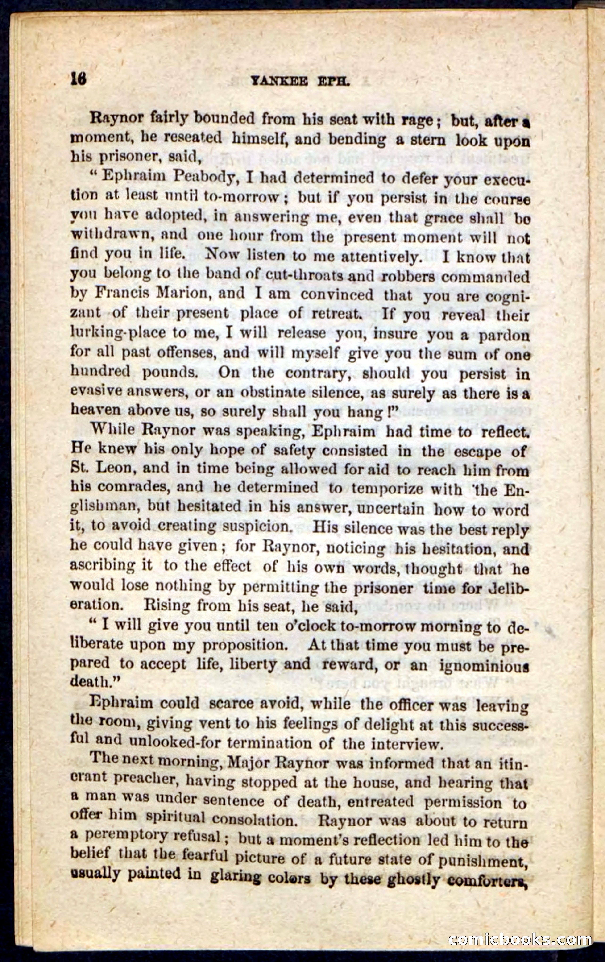 Beadle's Pocket Novels No. 126: Yankee Eph — page 12 of 100